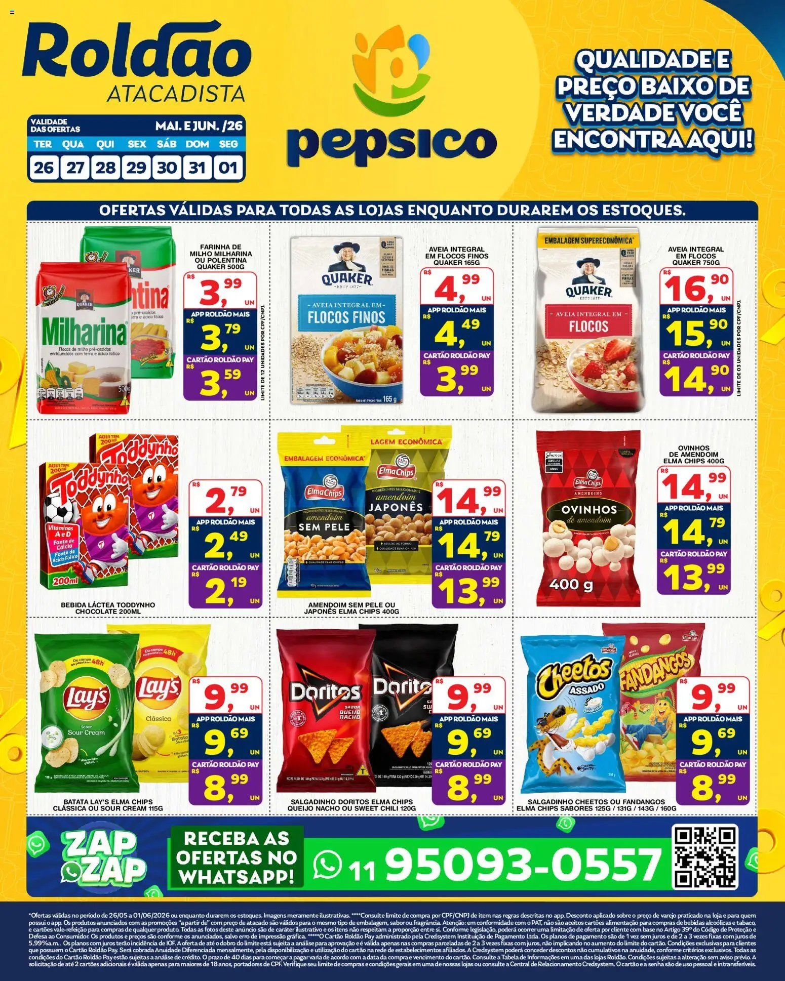 Roldão folheto a partir de 26/05/2026 Roldão ofertas Pepsico (2026-05-26 - 2026-06-01)