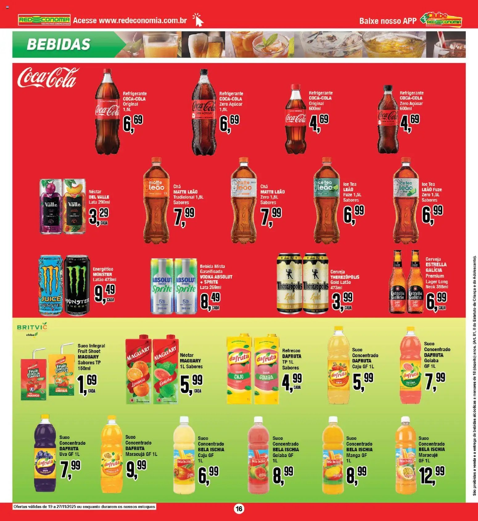 RedEconomia folheto a partir de 19/11/2025 Encarte (2025-11-19 - 2025-11-27)