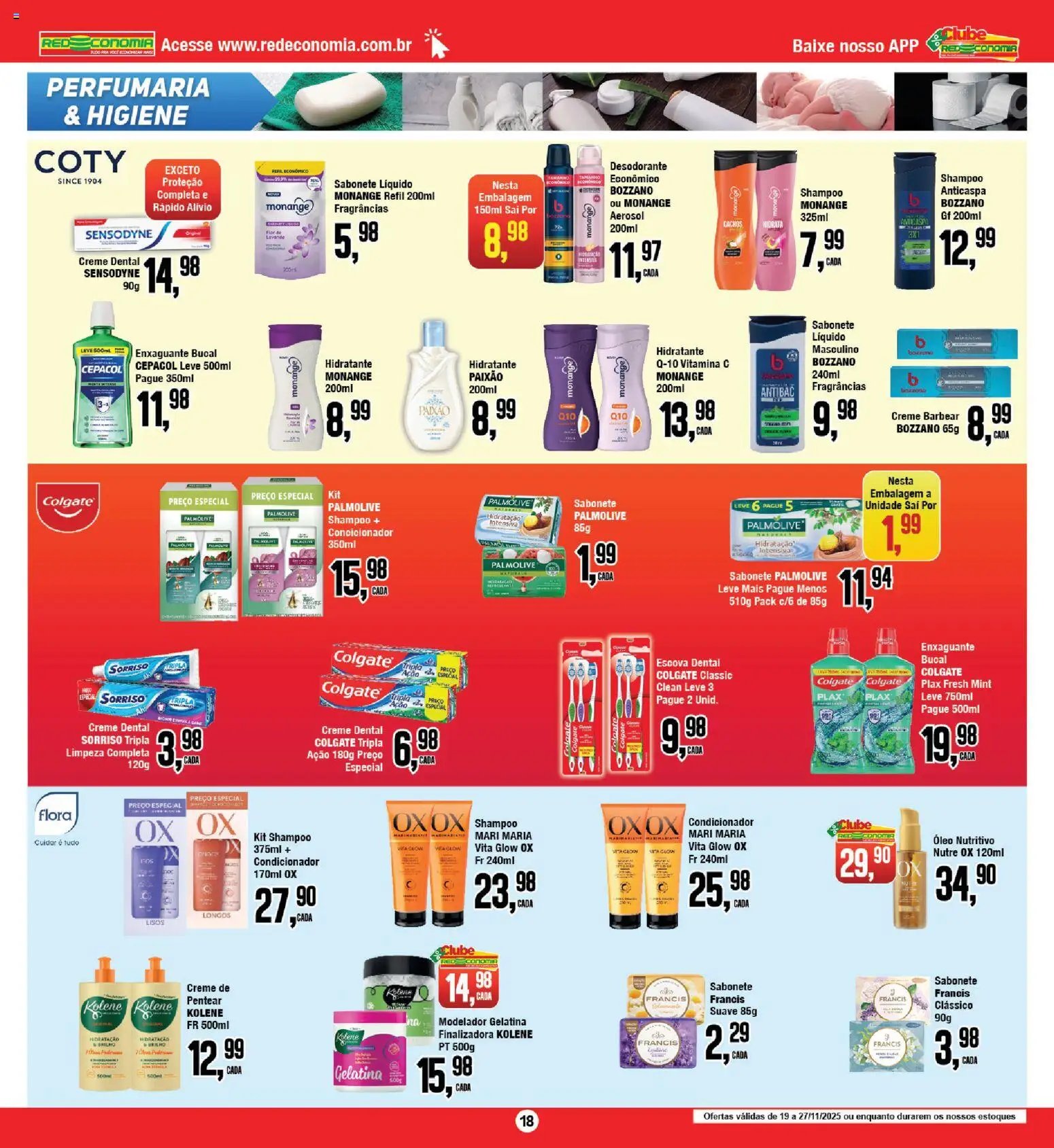 RedEconomia folheto a partir de 19/11/2025 Encarte (2025-11-19 - 2025-11-27)