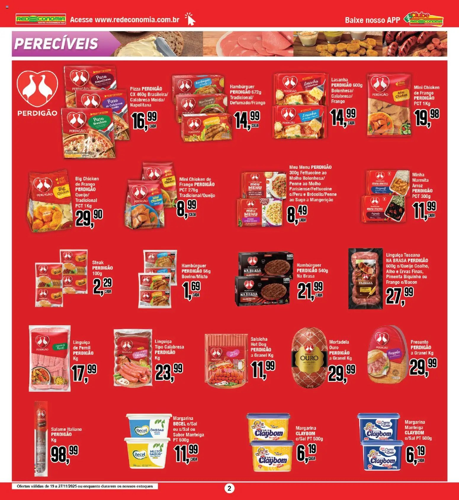 RedEconomia folheto a partir de 19/11/2025 Encarte (2025-11-19 - 2025-11-27)