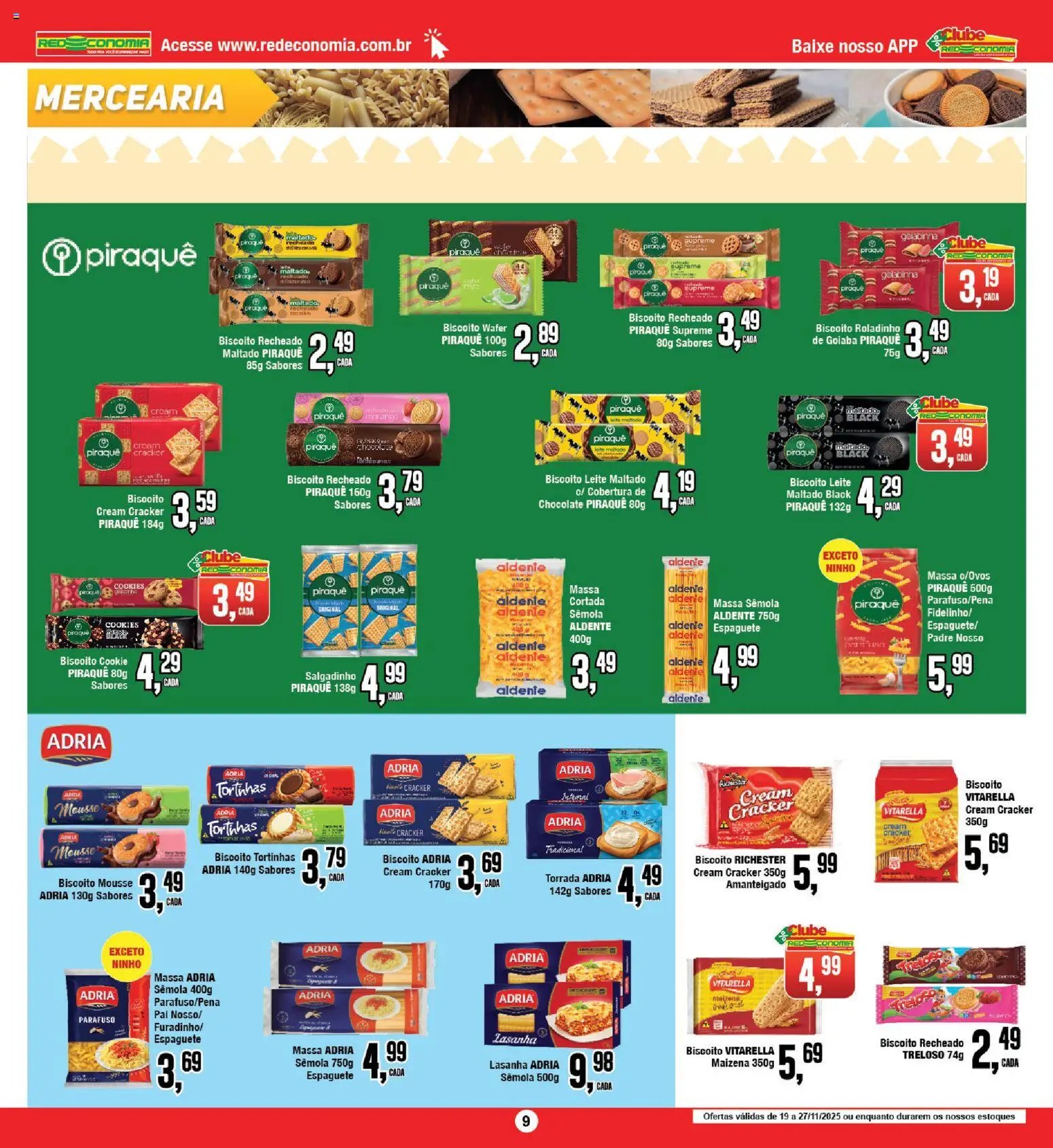 RedEconomia folheto a partir de 19/11/2025 Encarte (2025-11-19 - 2025-11-27)