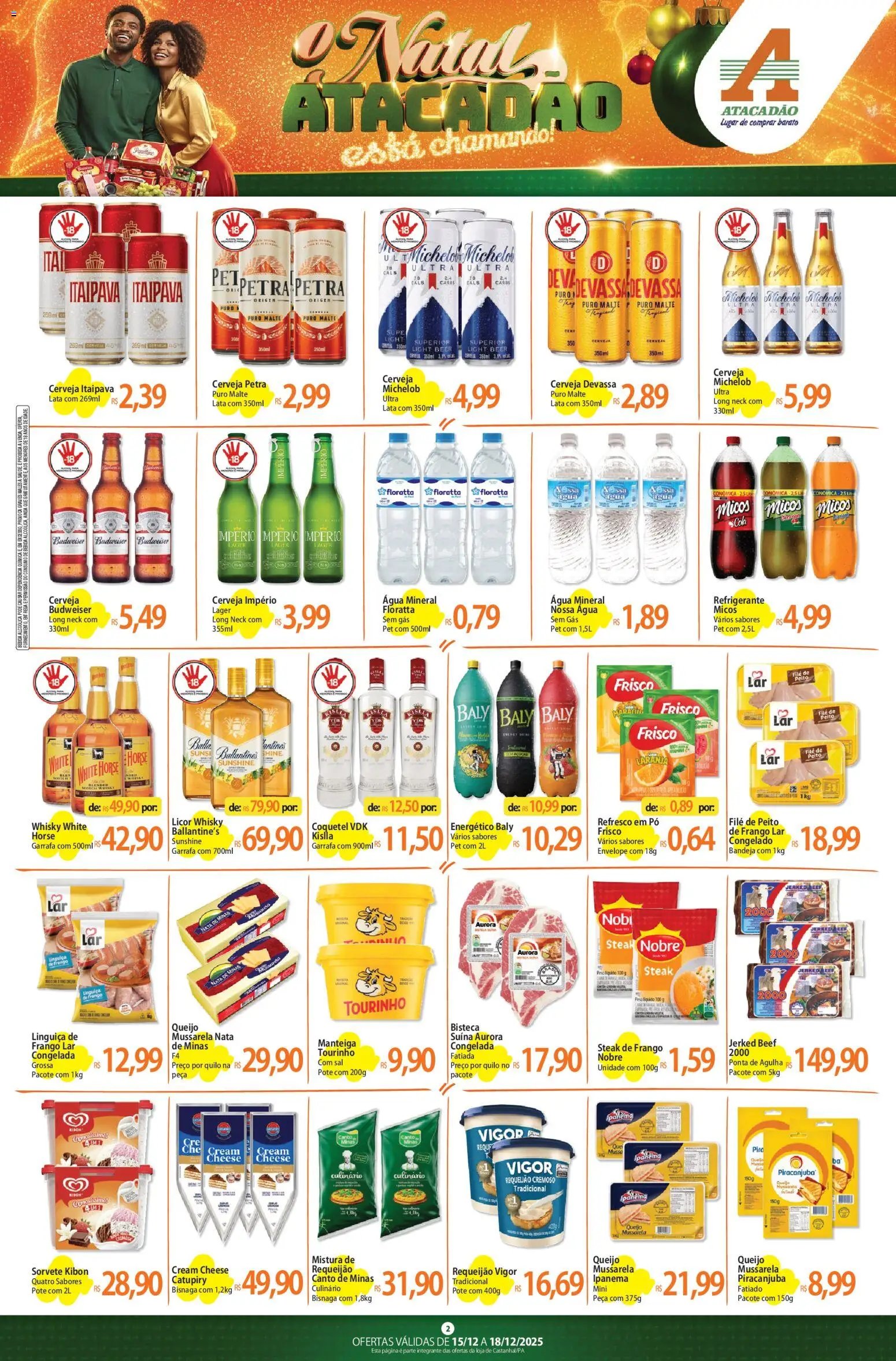 Atacadão folheto a partir de 15/12/2025 Ofertas - PA (2025-12-15 - 2025-12-18)