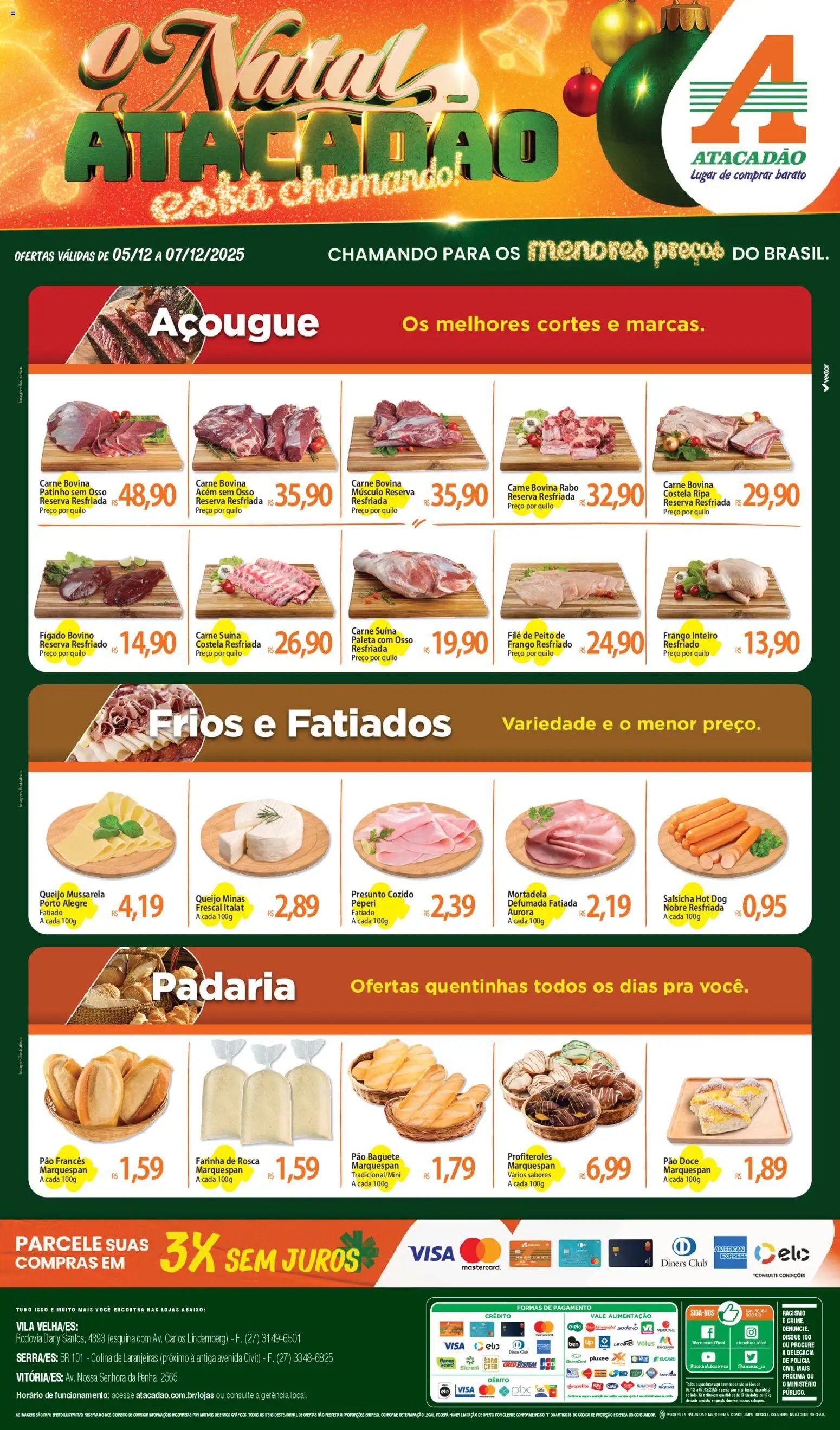 Atacadão folheto a partir de 05/12/2025 Ofertas - ES (2025-12-05 - 2025-12-07)