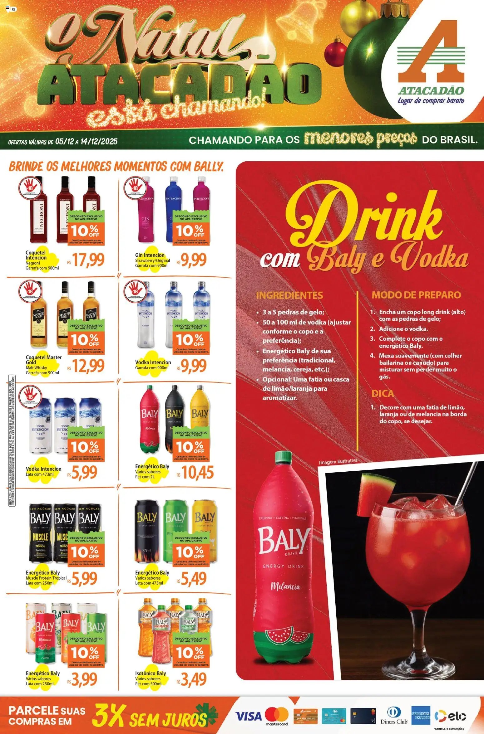 Atacadão folheto a partir de 05/12/2025 Ofertas - RJ (2025-12-05 - 2025-12-14)