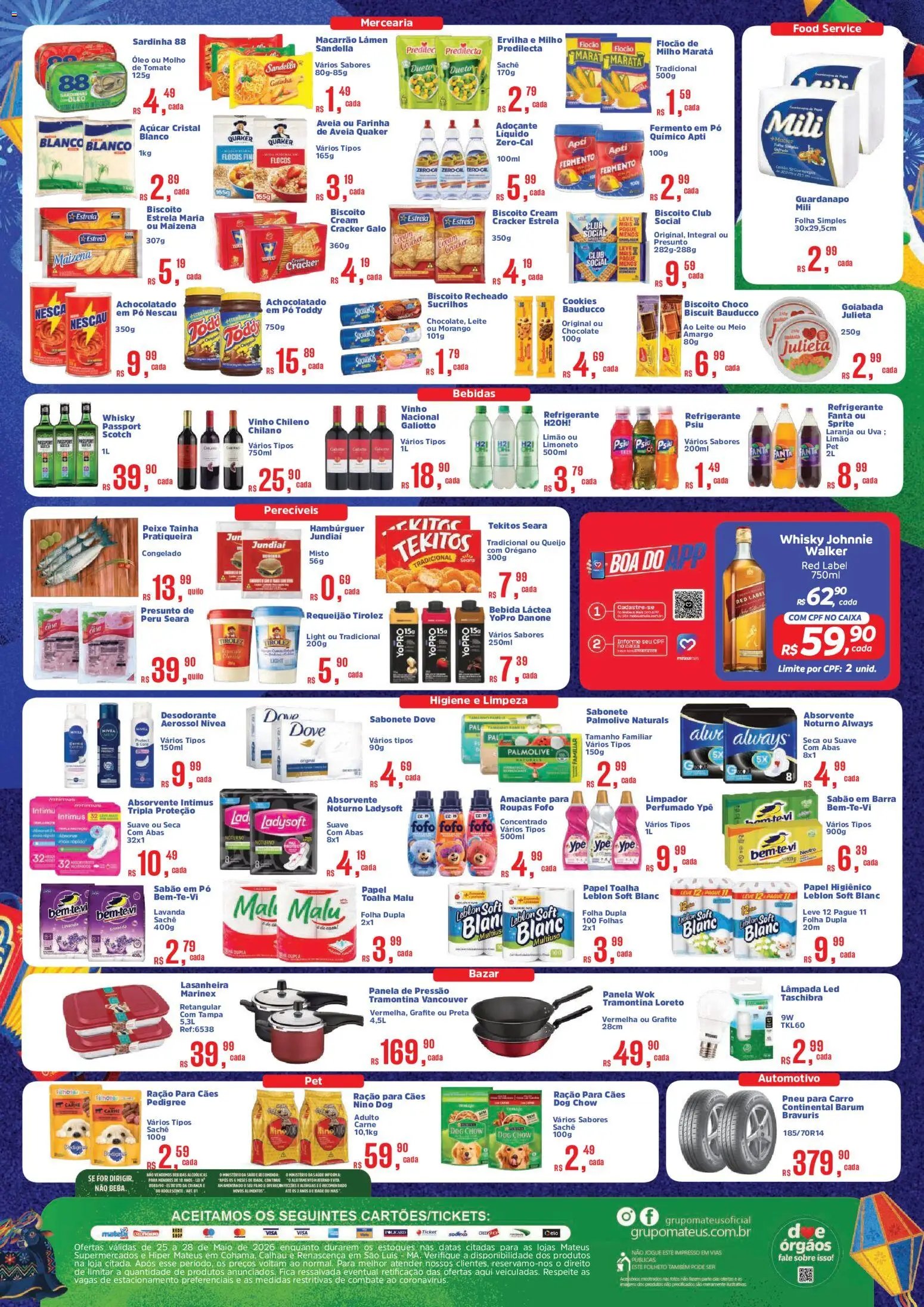 Mateus folheto a partir de 25/05/2026 Mateus - Ofertas da semana (2026-05-25 - 2026-05-28)