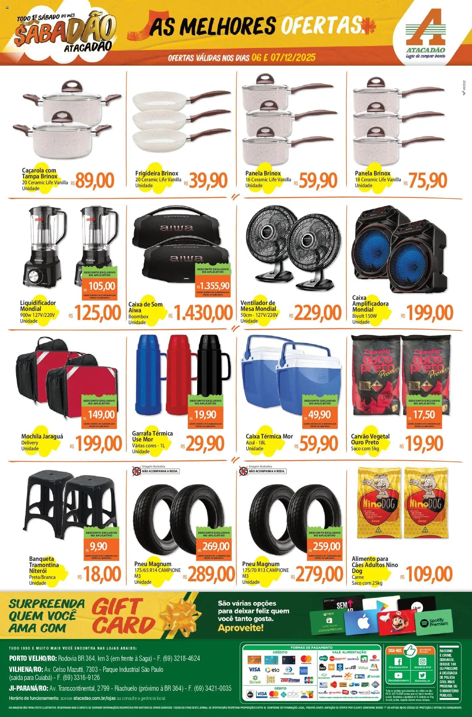 Atacadão folheto a partir de 06/12/2025 Ofertas - RO (2025-12-06 - 2025-12-07)