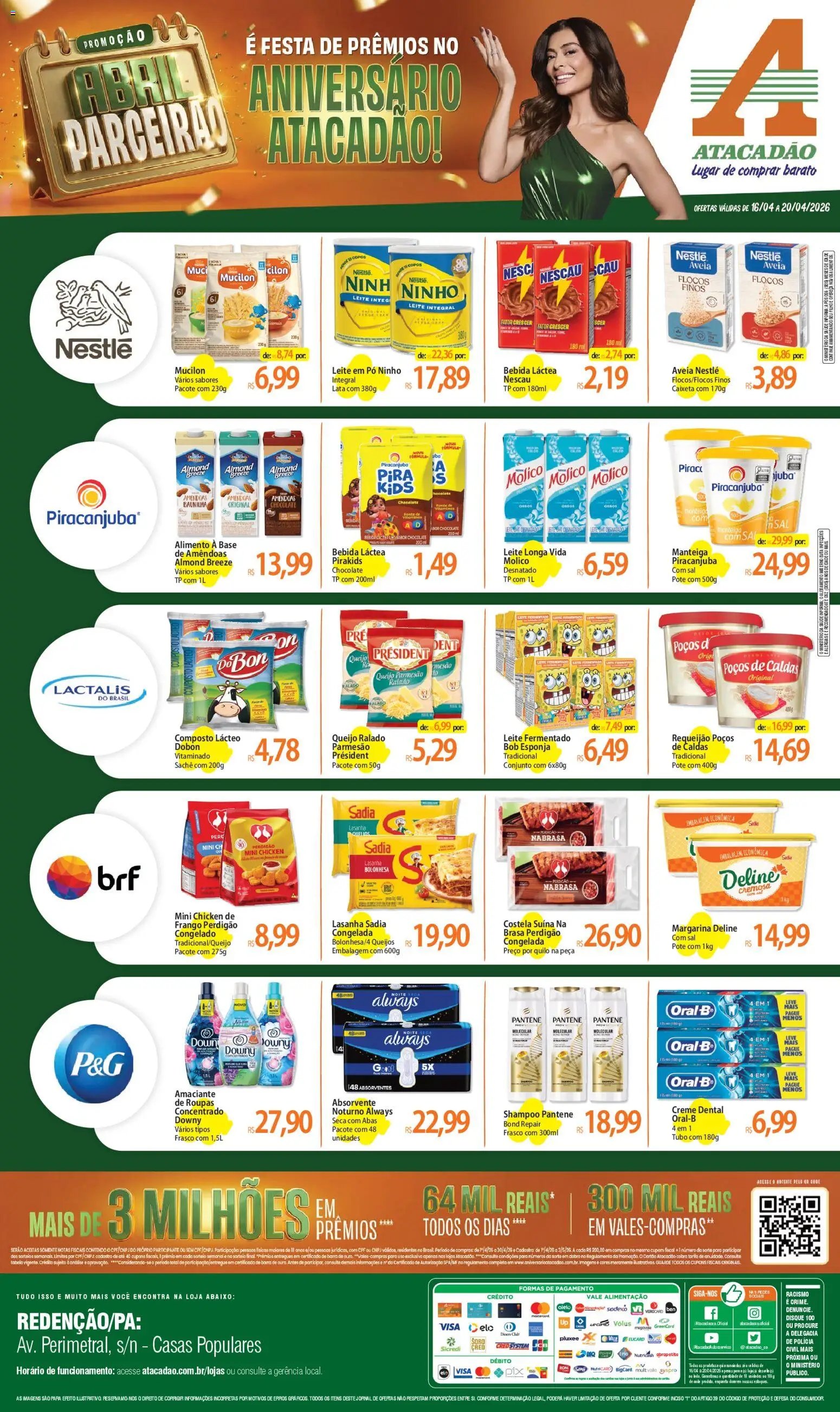 Atacadão folheto a partir de 16/04/2026 Atacadão ofertas - PA (2026-04-16 - 2026-04-20)