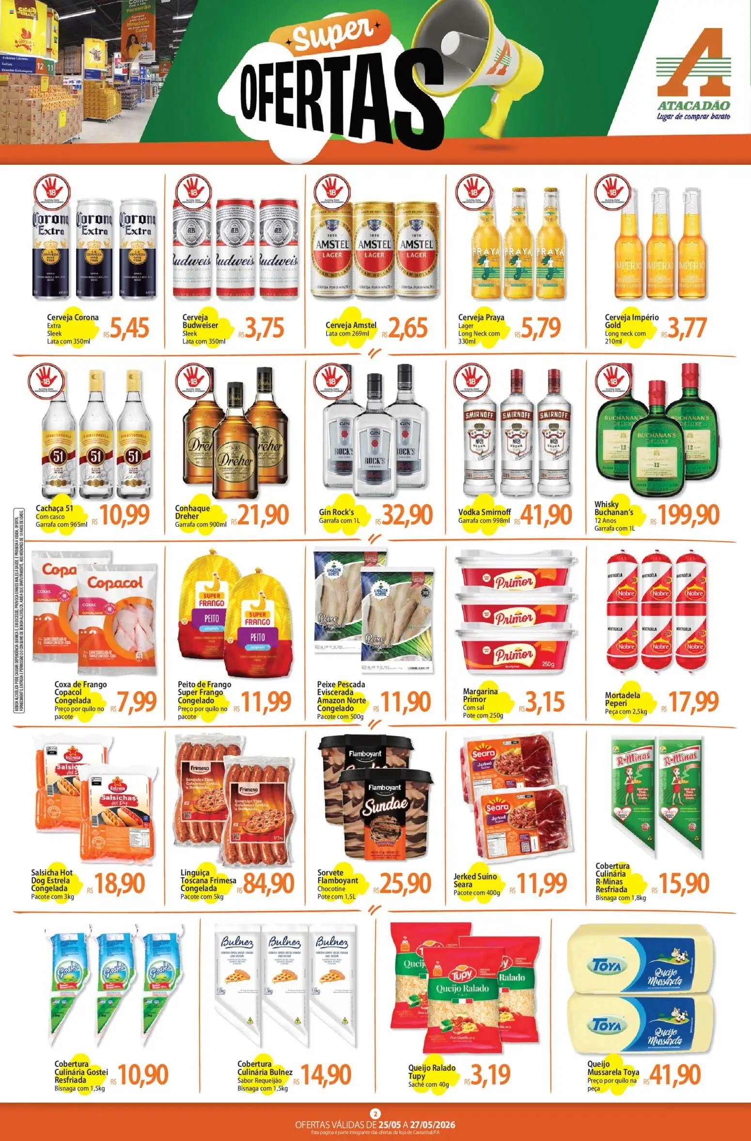 Atacadão folheto a partir de 25/05/2026 Atacadão ofertas - PA (2026-05-25 - 2026-05-27)