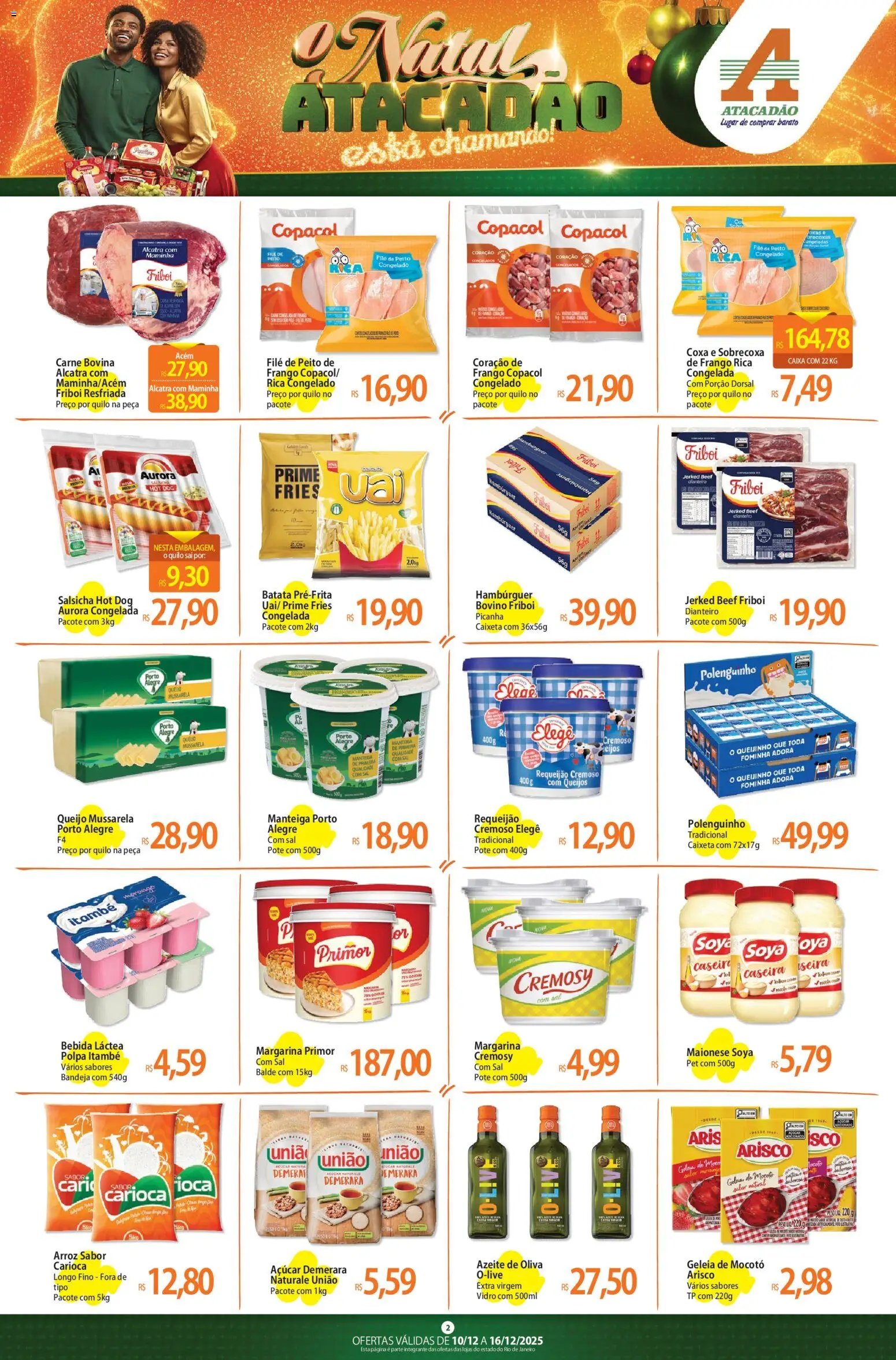Atacadão folheto a partir de 10/12/2025 Ofertas - RJ (2025-12-10 - 2025-12-16)
