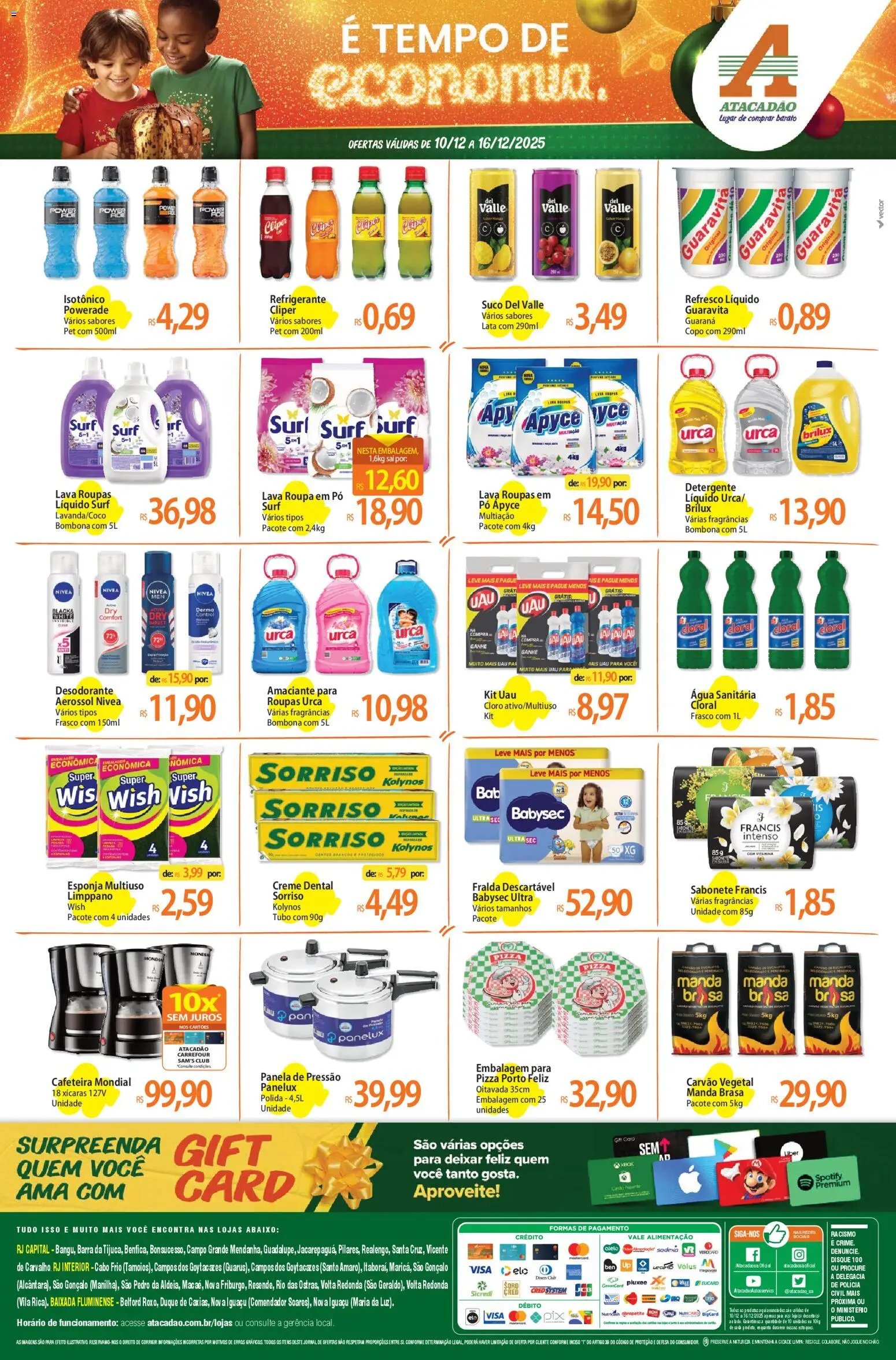 Atacadão folheto a partir de 10/12/2025 Ofertas - RJ (2025-12-10 - 2025-12-16)