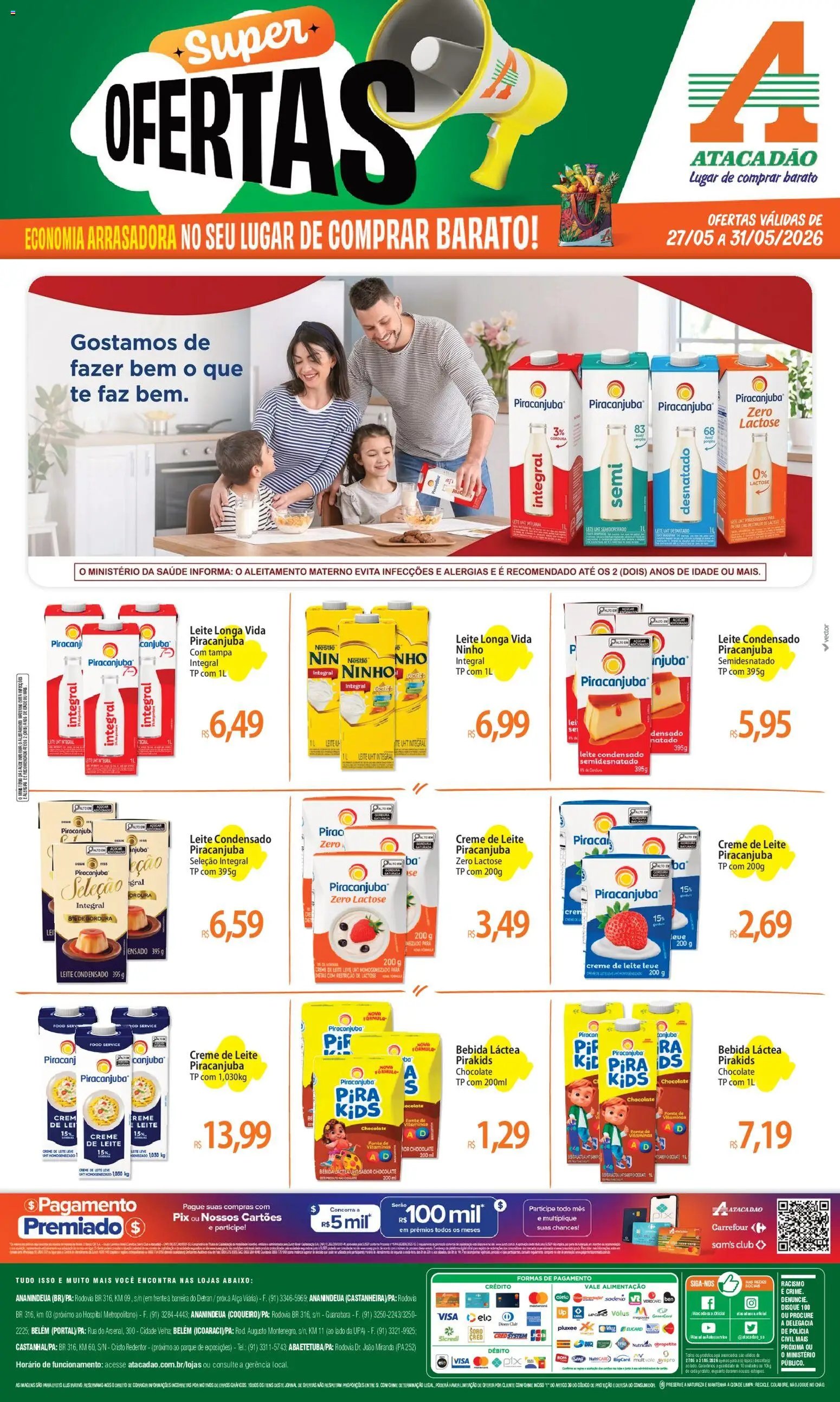 Atacadão folheto a partir de 27/05/2026 Atacadão ofertas - PA (2026-05-27 - 2026-05-31)