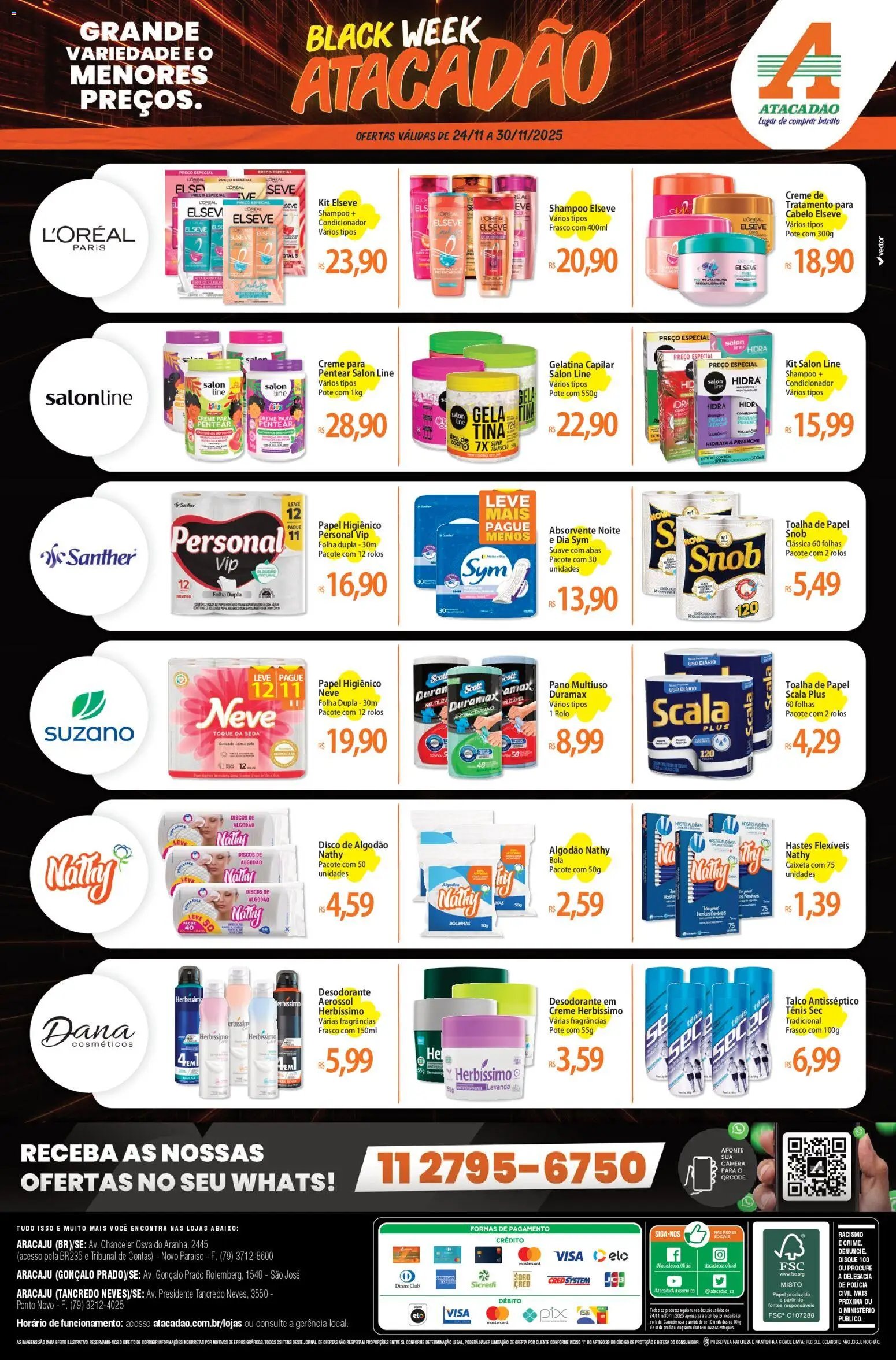 Atacadão folheto a partir de 24/11/2025 Ofertas - SE (2025-11-24 - 2025-11-30)