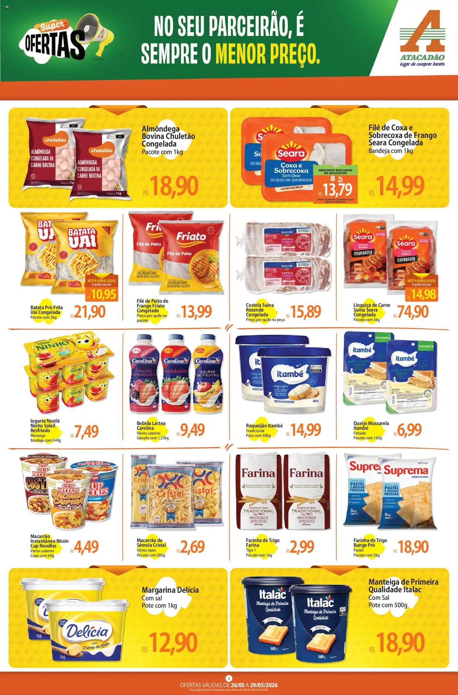 Atacadão folheto a partir de 26/05/2026 Atacadão ofertas - GO (2026-05-26 - 2026-05-29)