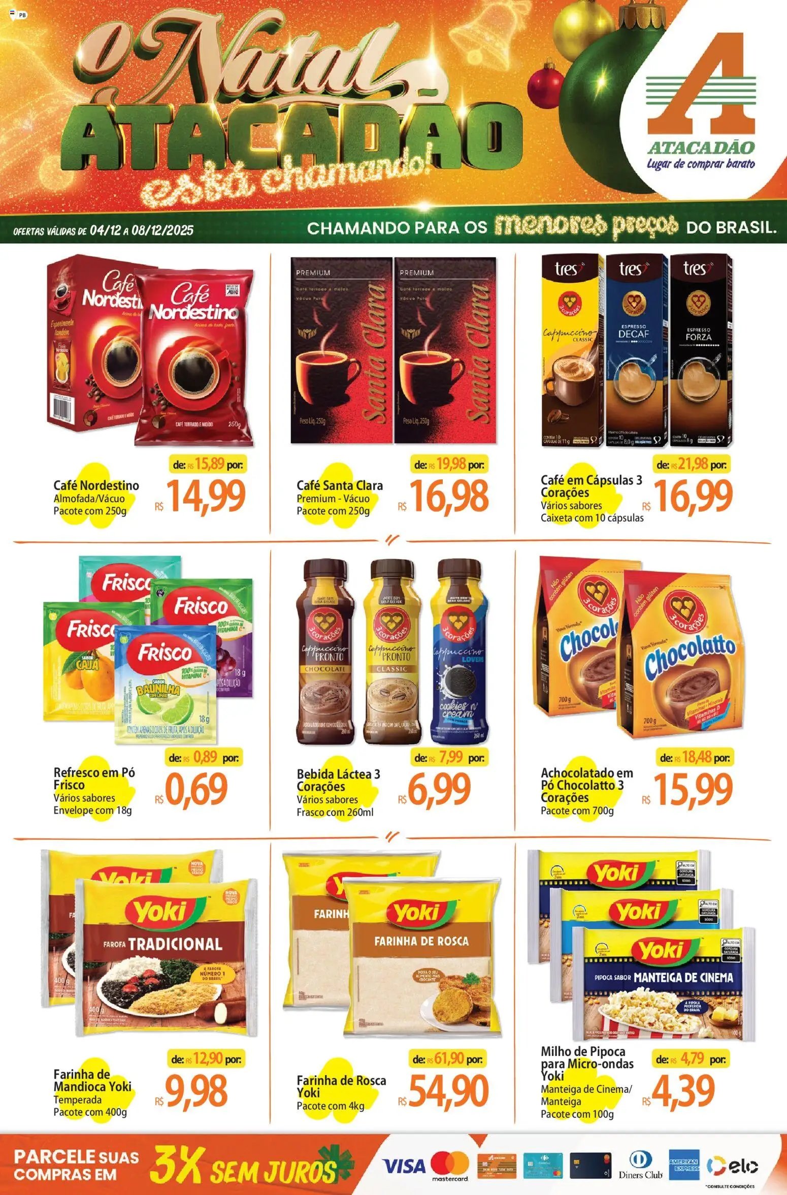 Atacadão folheto a partir de 04/12/2025 Ofertas - PB (2025-12-04 - 2025-12-08)