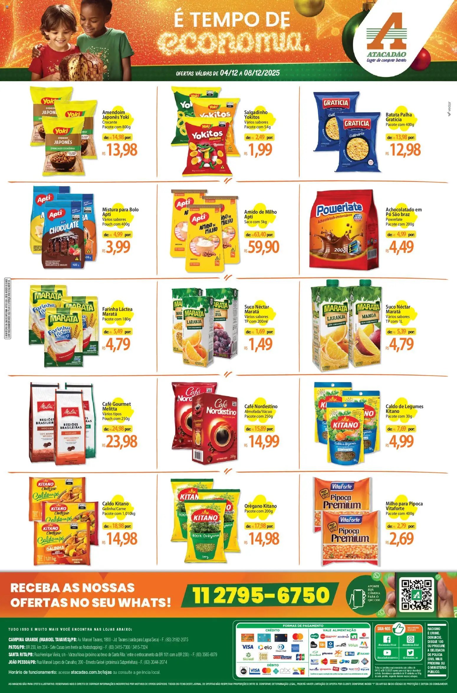 Atacadão folheto a partir de 04/12/2025 Ofertas - PB (2025-12-04 - 2025-12-08)