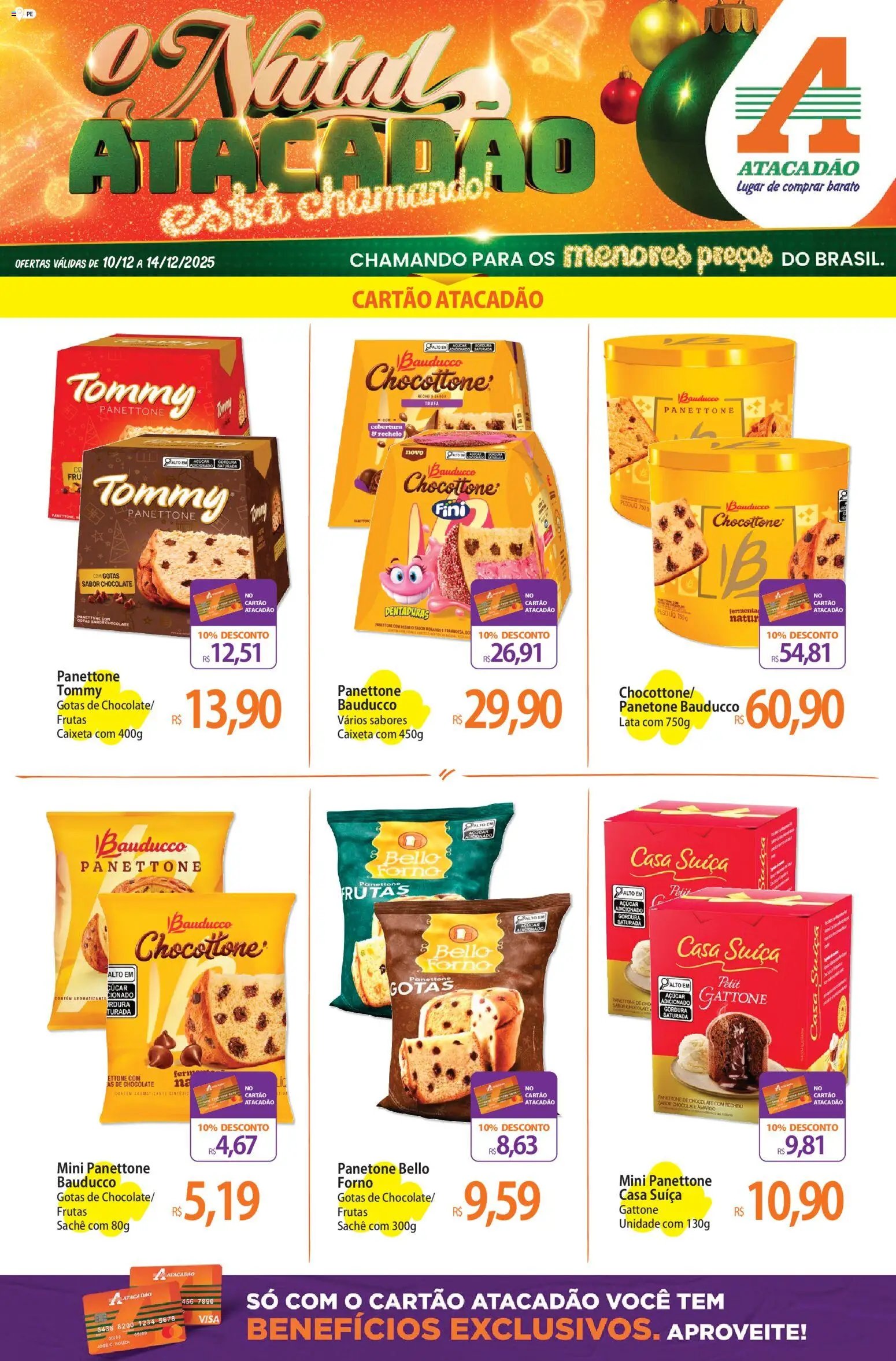 Atacadão folheto a partir de 10/12/2025 Ofertas - PE (2025-12-10 - 2025-12-14)