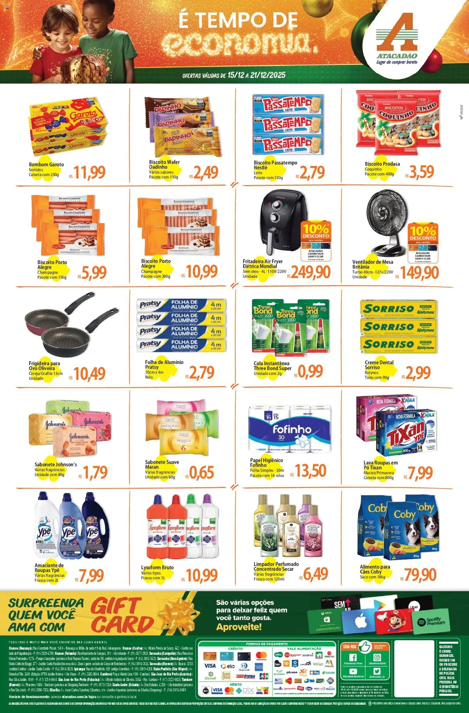 Atacadão folheto a partir de 15/12/2025 Ofertas da semana (2025-12-15 - 2025-12-21)