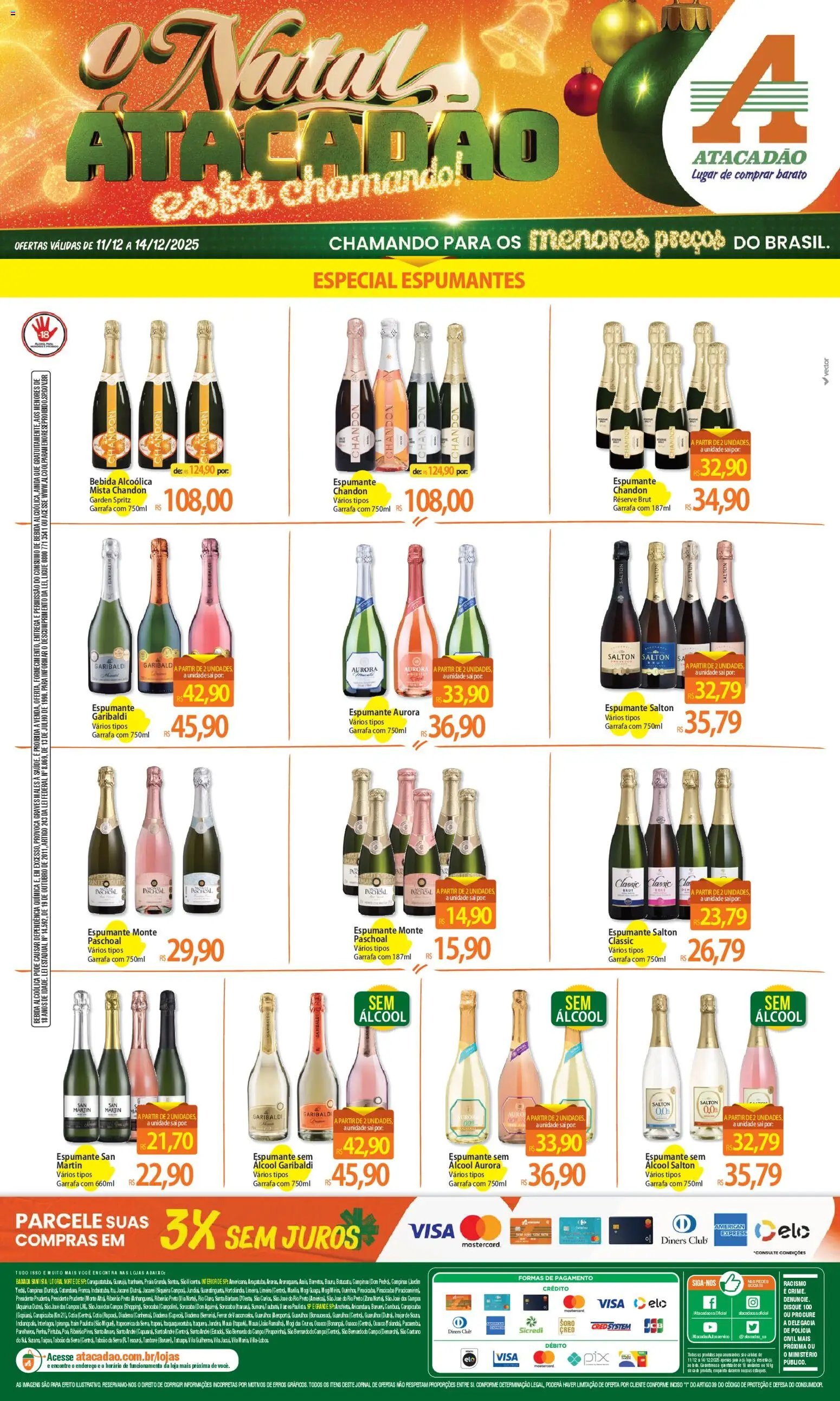 Atacadão folheto a partir de 11/12/2025 Ofertas - SP (2025-12-11 - 2025-12-14)