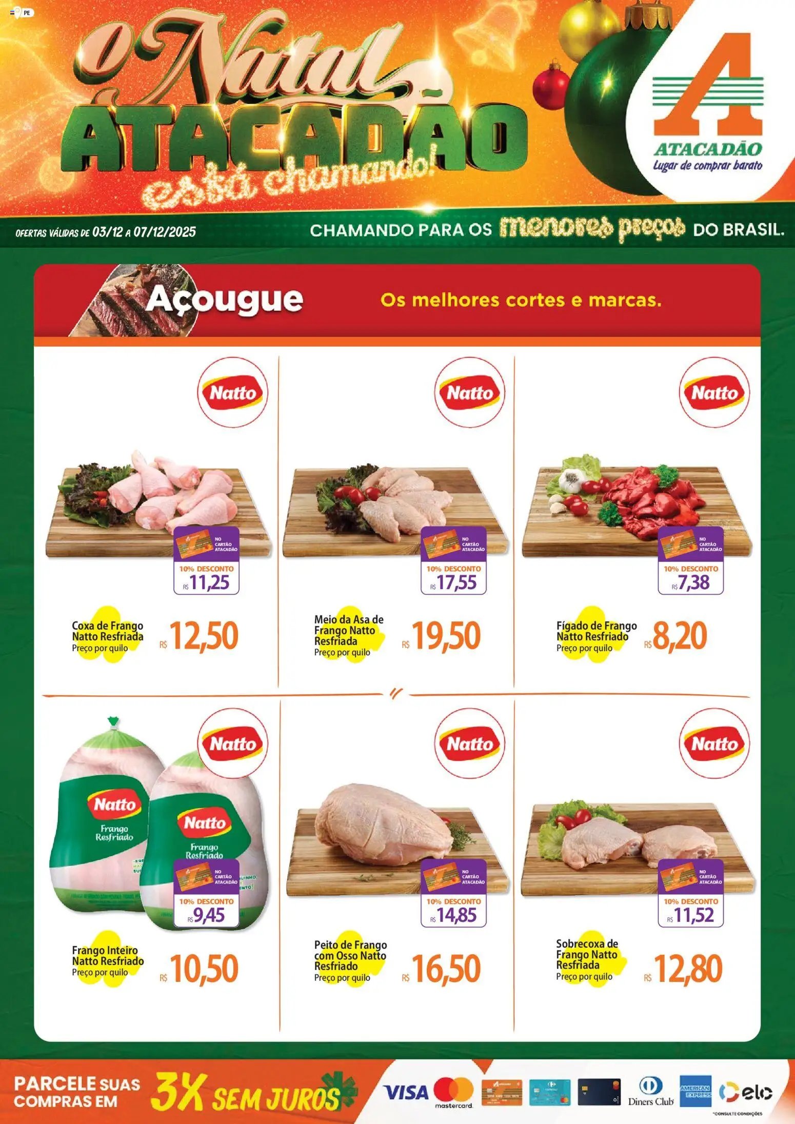 Atacadão folheto a partir de 03/12/2025 Ofertas - PE (2025-12-03 - 2025-12-07)