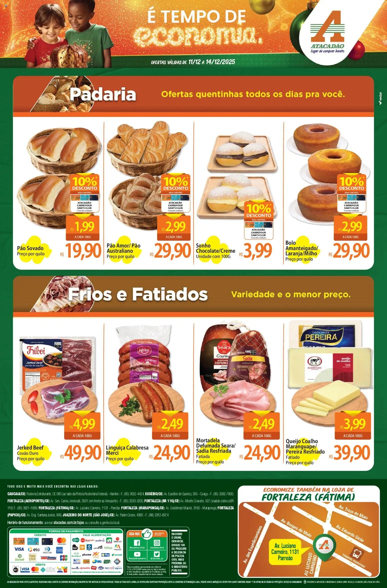 Atacadão folheto a partir de 11/12/2025 Ofertas - CE (2025-12-11 - 2025-12-14)