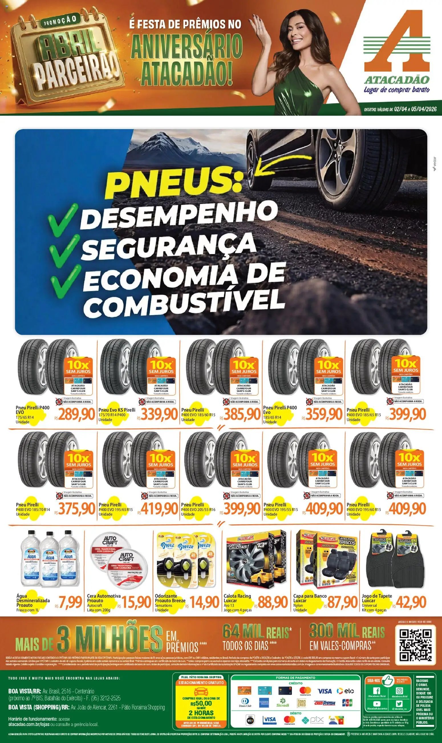 Atacadão folheto a partir de 02/04/2026 Atacadão ofertas - RR (2026-04-02 - 2026-04-05)
