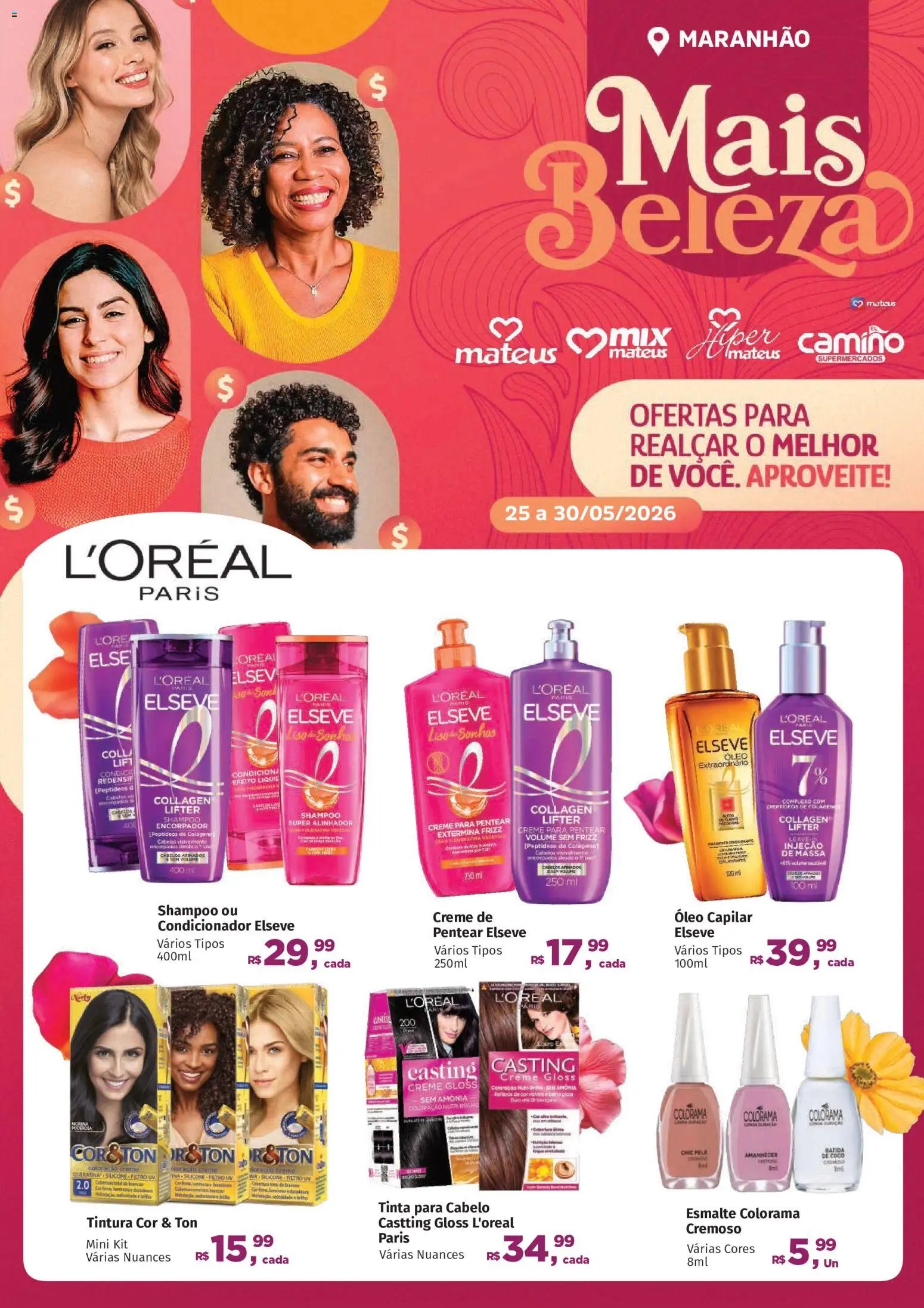 Mateus folheto a partir de 25/05/2026 Mateus ofertas Mais Beleza (2026-05-25 - 2026-05-30)