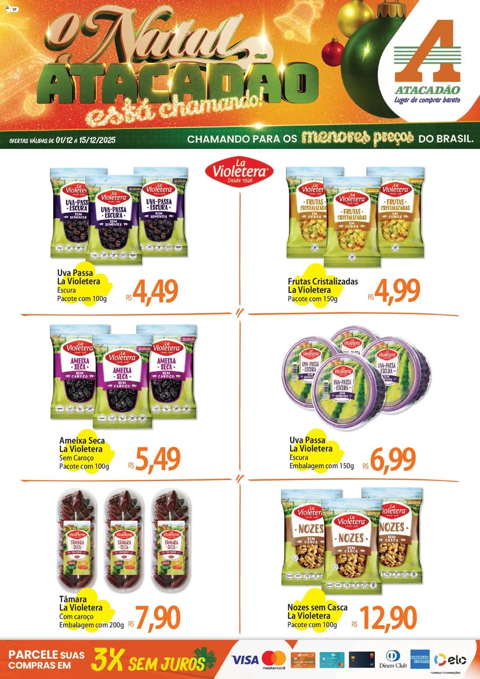 Atacadão folheto a partir de 01/12/2025 Ofertas - SP (2025-12-01 - 2025-12-15)
