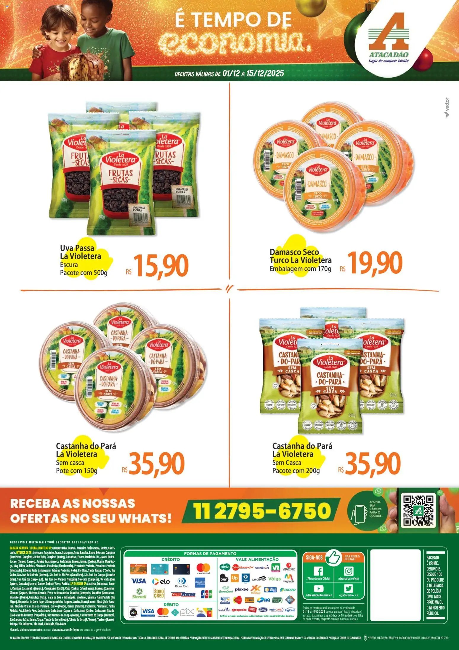 Atacadão folheto a partir de 01/12/2025 Ofertas - SP (2025-12-01 - 2025-12-15)