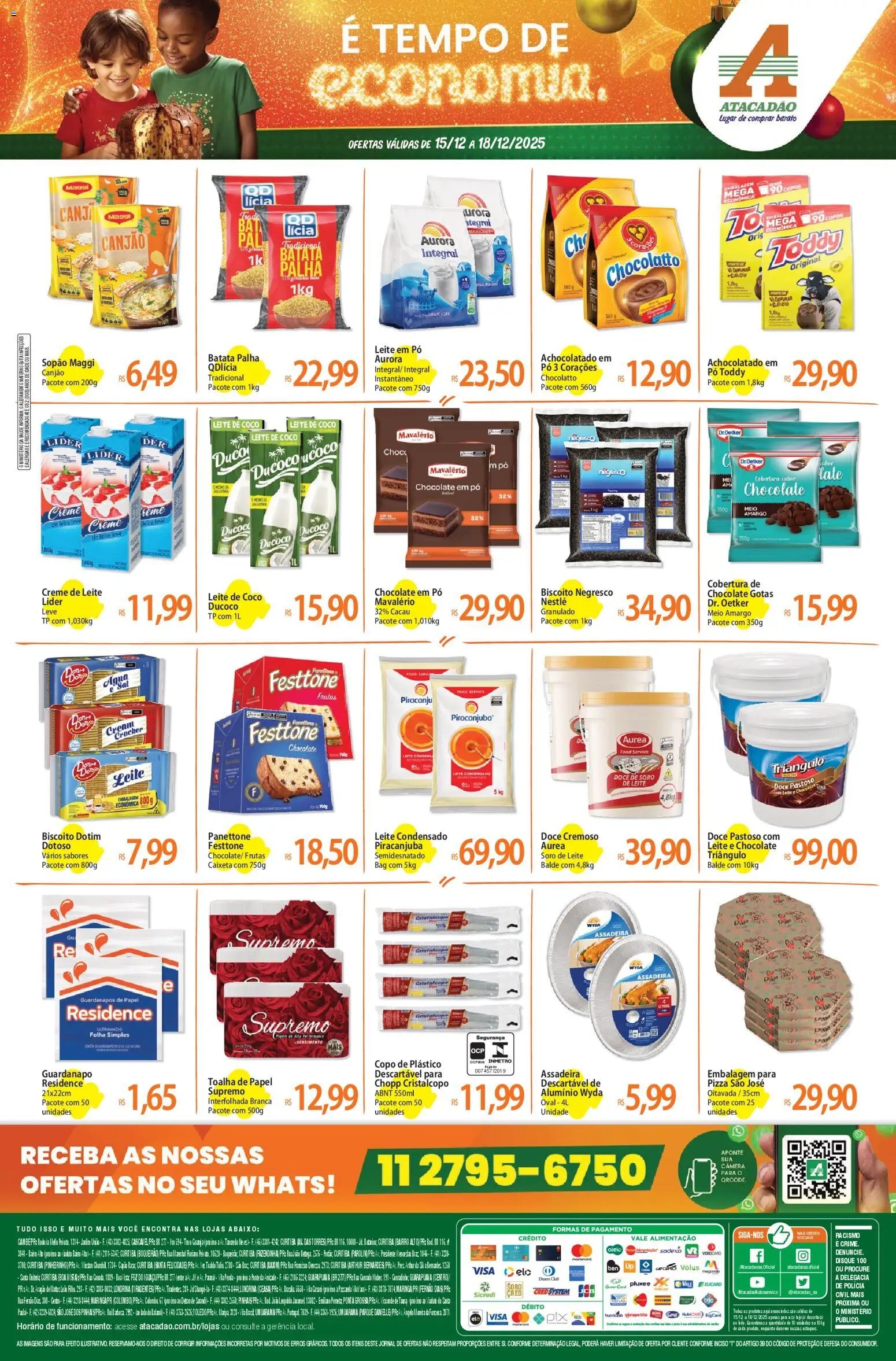 Atacadão folheto a partir de 15/12/2025 Ofertas - PR (2025-12-15 - 2025-12-18)