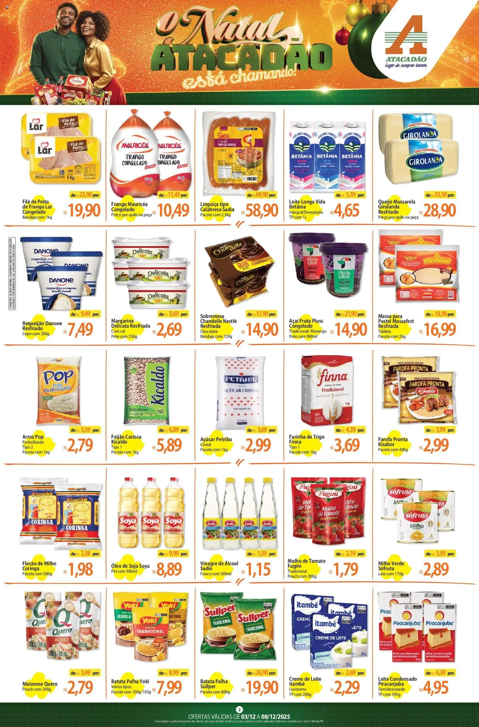 Atacadão folheto a partir de 03/12/2025 Ofertas - PE (2025-12-03 - 2025-12-08)