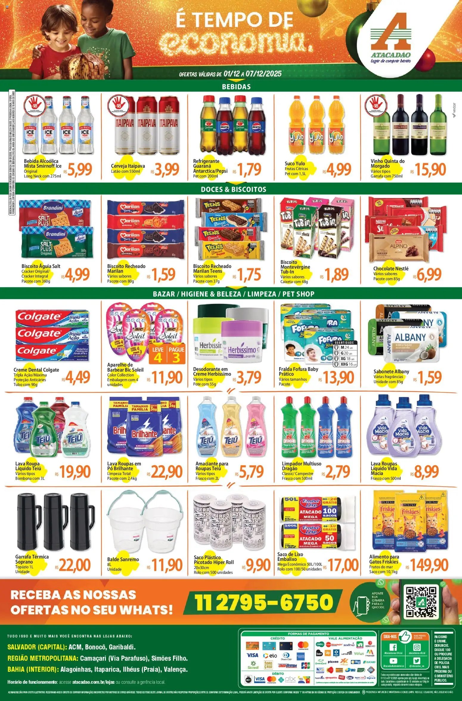 Atacadão folheto a partir de 01/12/2025 Ofertas - BA (2025-12-01 - 2025-12-07)