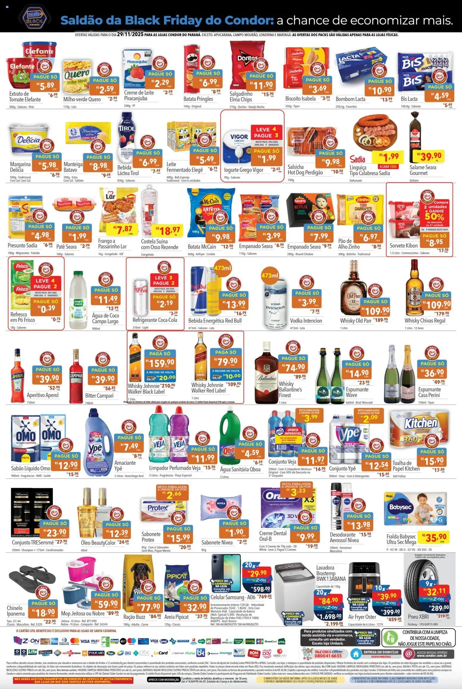 Supermercados Condor folheto a partir de 29/11/2025 Black Friday (2025-11-29 - 2026-11-29)
