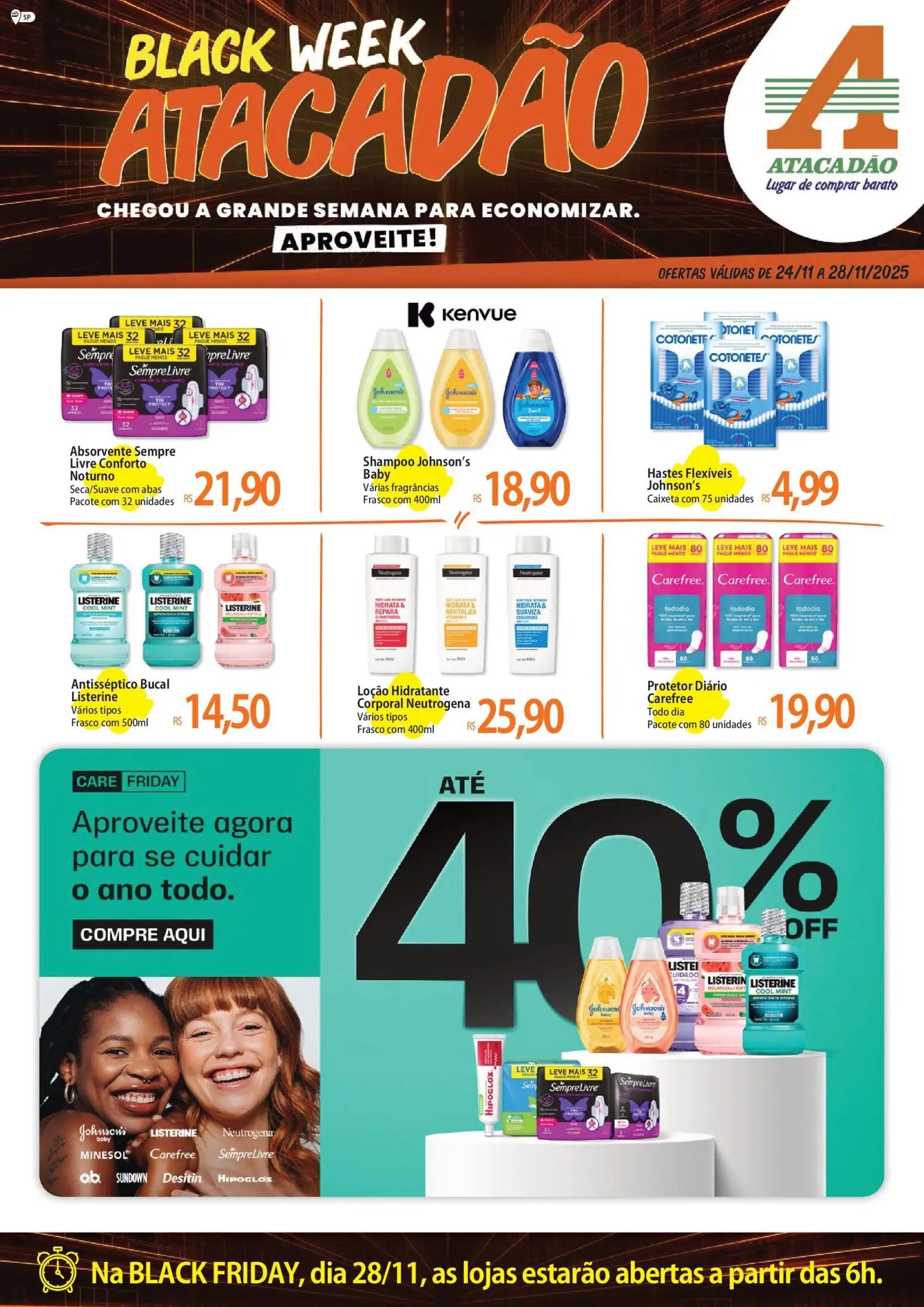 Atacadão folheto a partir de 24/11/2025 Ofertas - SP (2025-11-24 - 2025-11-28)