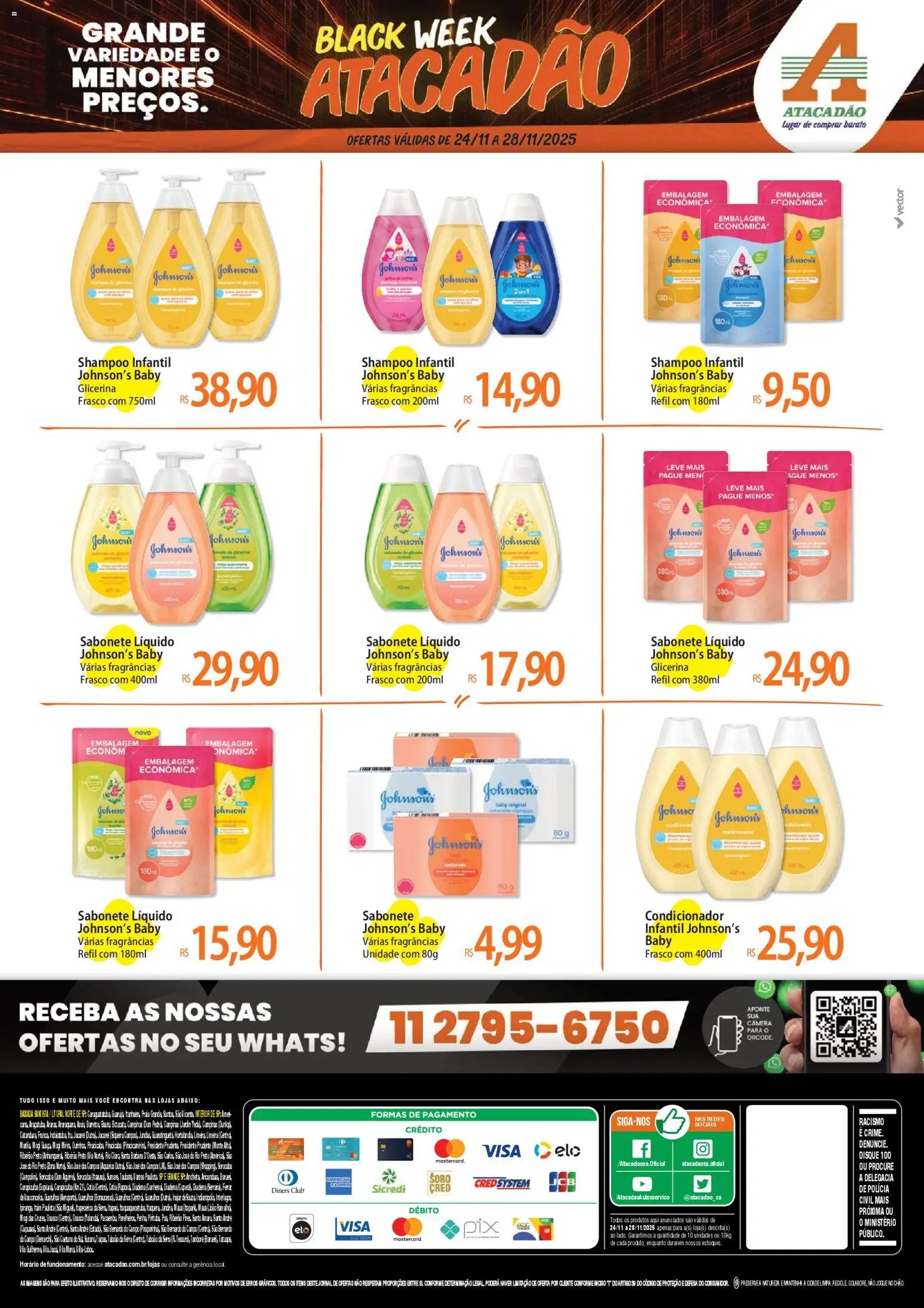 Atacadão folheto a partir de 24/11/2025 Ofertas - SP (2025-11-24 - 2025-11-28)