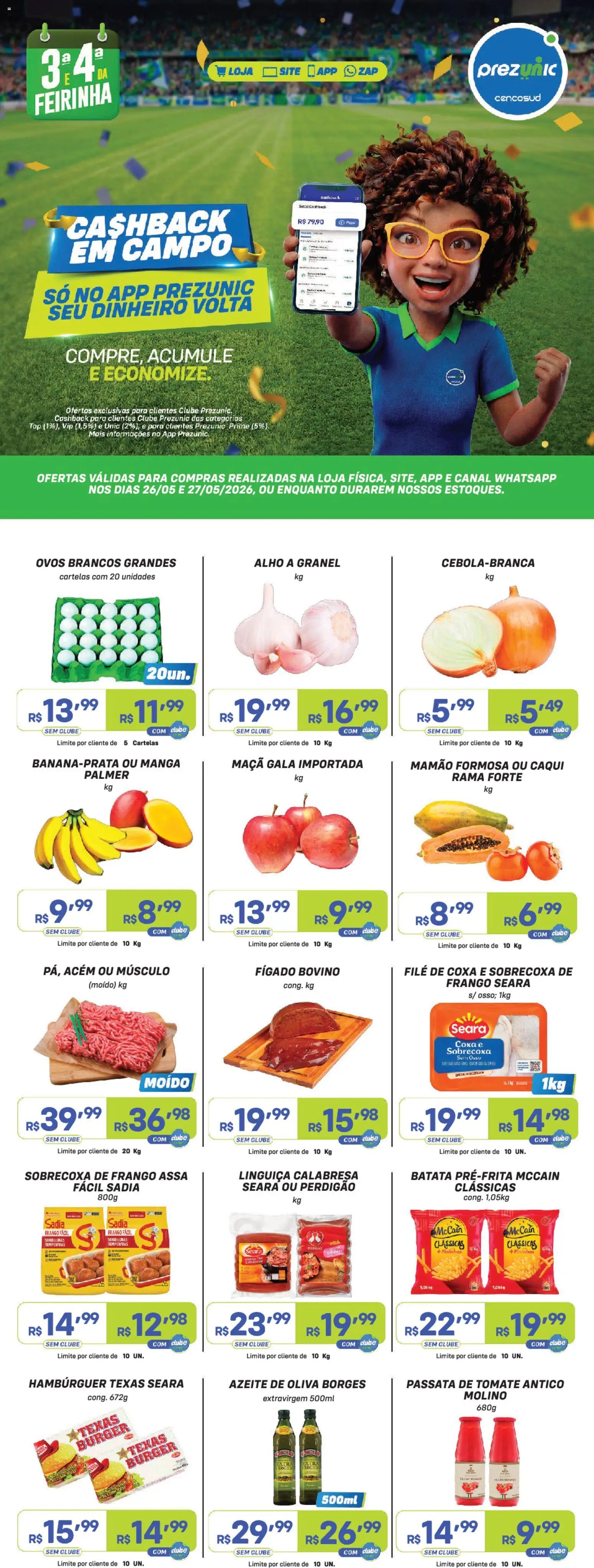 Prezunic folheto a partir de 26/05/2026 Prezunic ofertas (2026-05-26 - 2026-05-27)