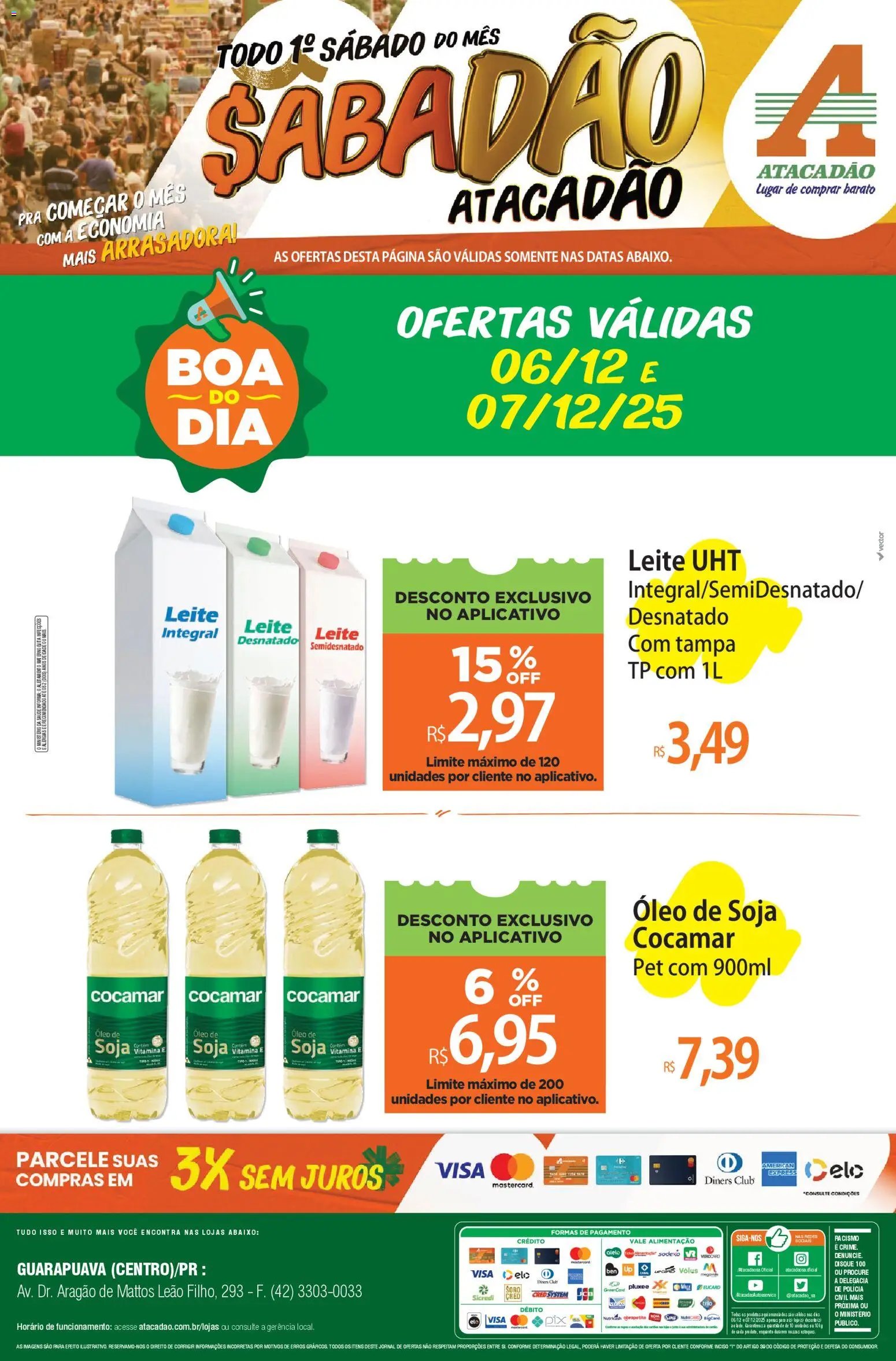 Atacadão folheto a partir de 06/12/2025 Ofertas - PR (2025-12-06 - 2025-12-07)