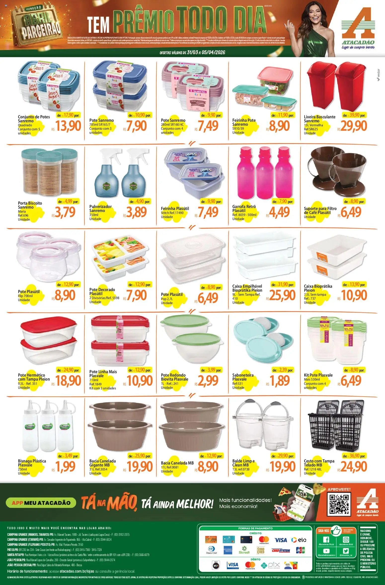 Atacadão folheto a partir de 31/03/2026 Atacadão ofertas - PB (2026-03-31 - 2026-04-05)