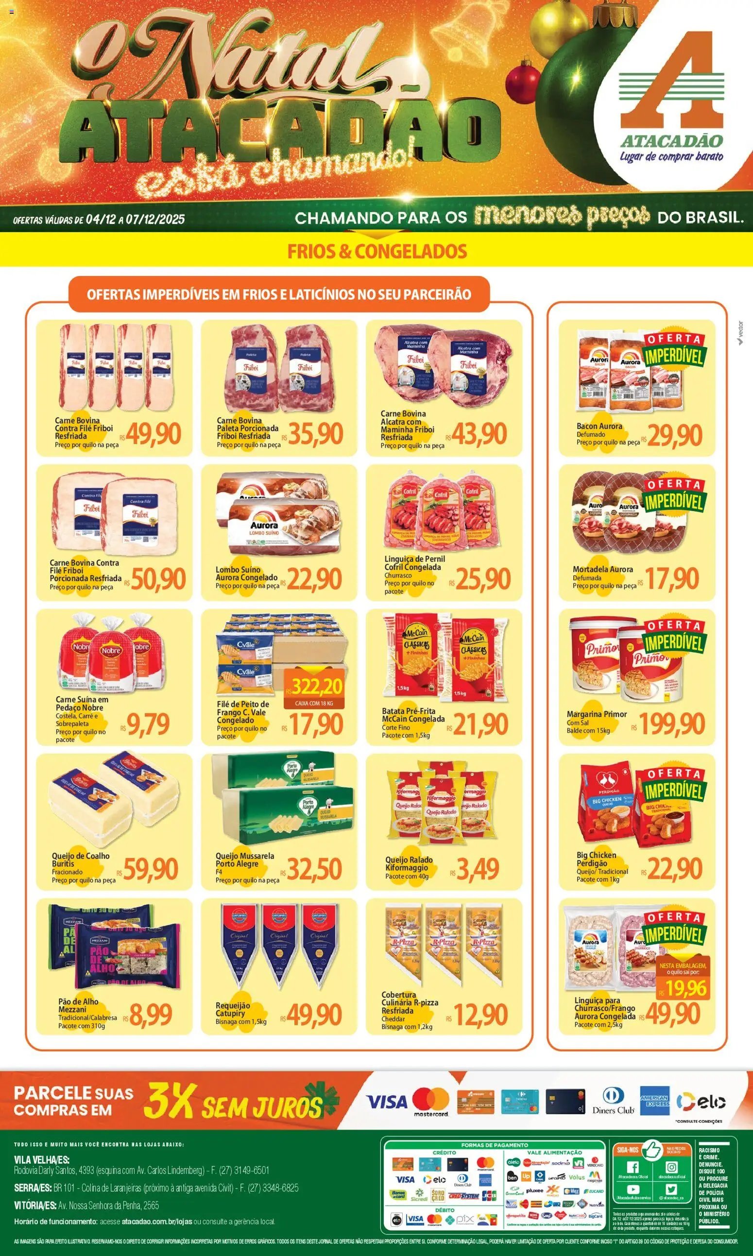 Atacadão folheto a partir de 04/12/2025 Ofertas - ES (2025-12-04 - 2025-12-07)