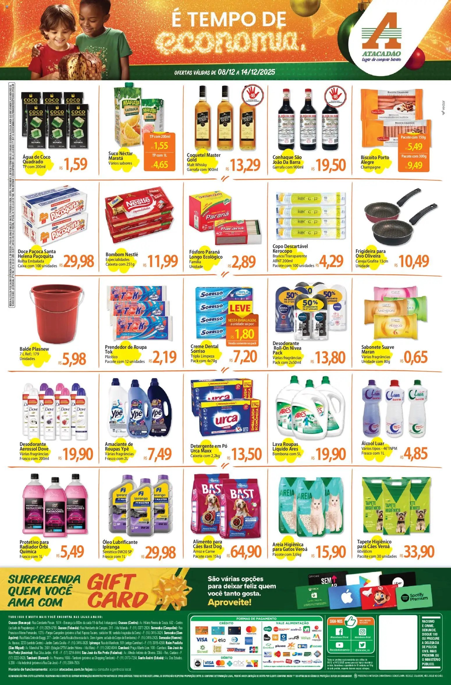 Atacadão folheto a partir de 08/12/2025 Ofertas - SP (2025-12-08 - 2025-12-14)