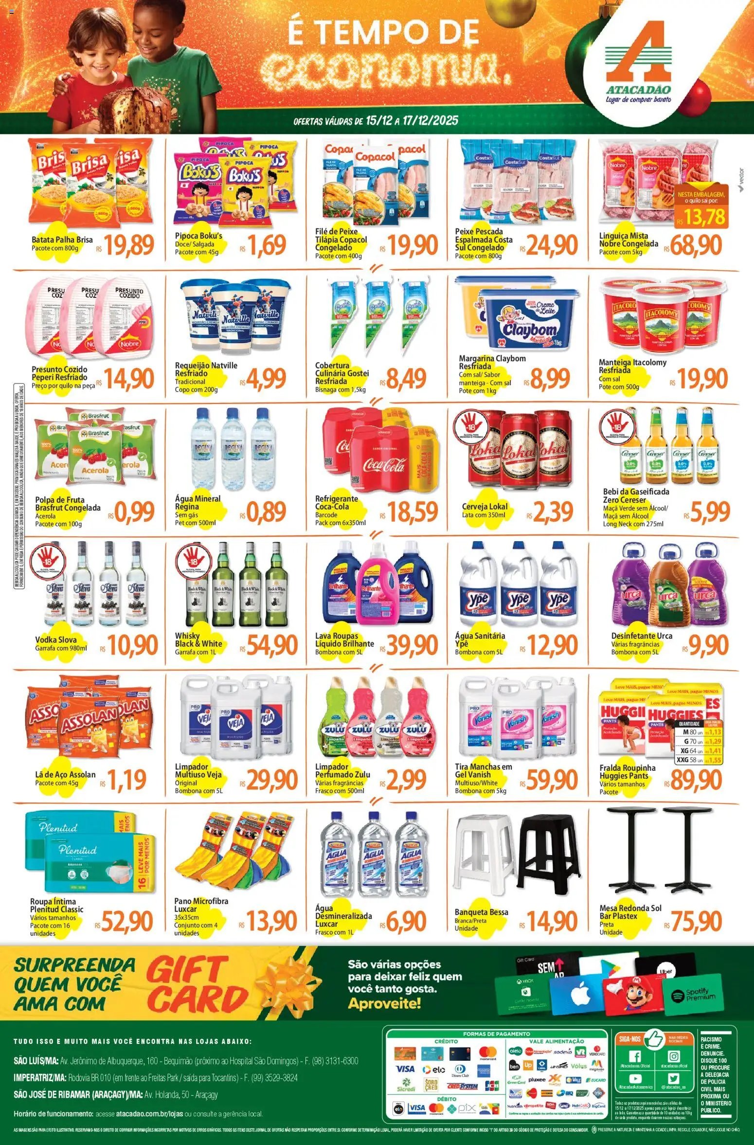 Atacadão folheto a partir de 15/12/2025 Ofertas - MA (2025-12-15 - 2025-12-17)