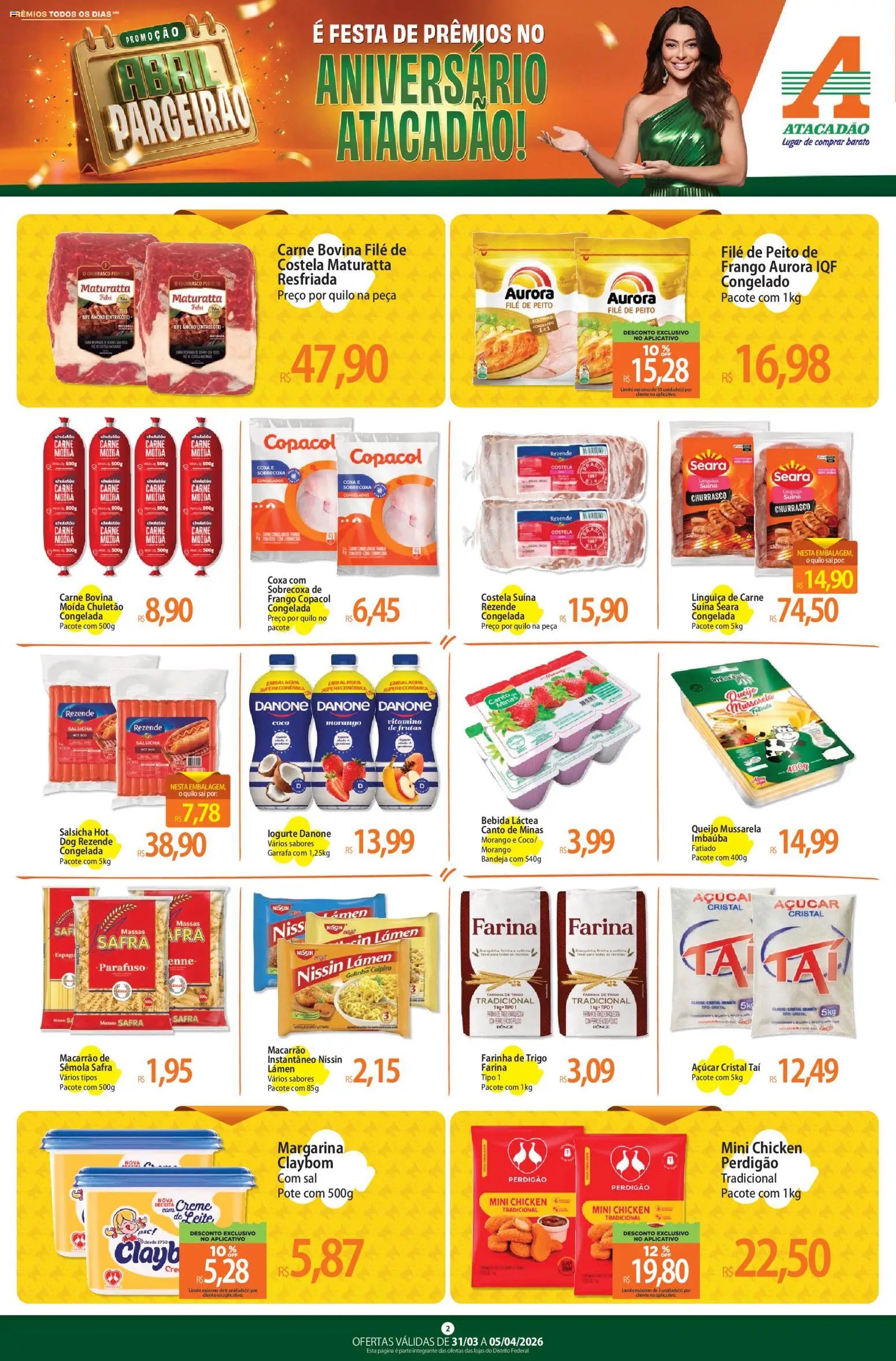 Atacadão folheto a partir de 31/03/2026 Atacadão ofertas - DF (2026-03-31 - 2026-04-05)