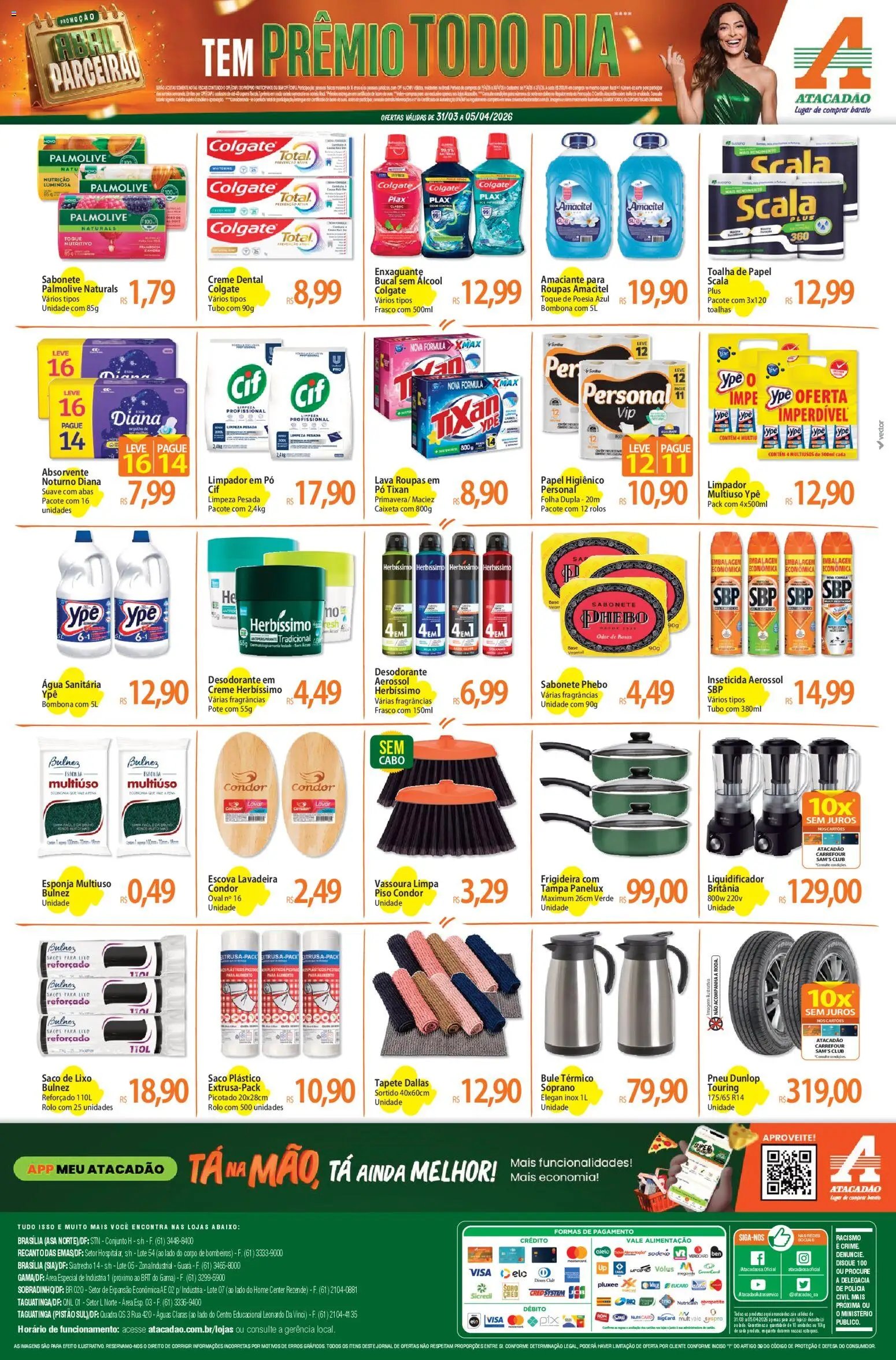 Atacadão folheto a partir de 31/03/2026 Atacadão ofertas - DF (2026-03-31 - 2026-04-05)
