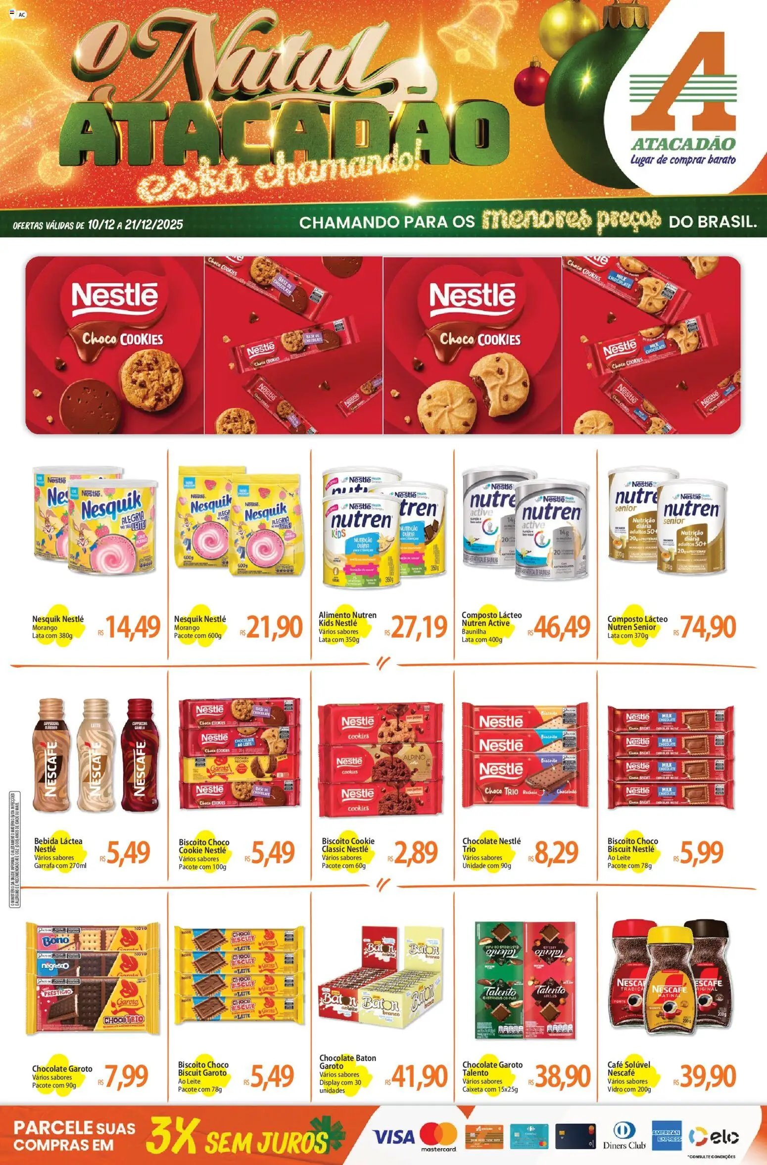 Atacadão folheto a partir de 10/12/2025 Ofertas - AC (2025-12-10 - 2025-12-21)