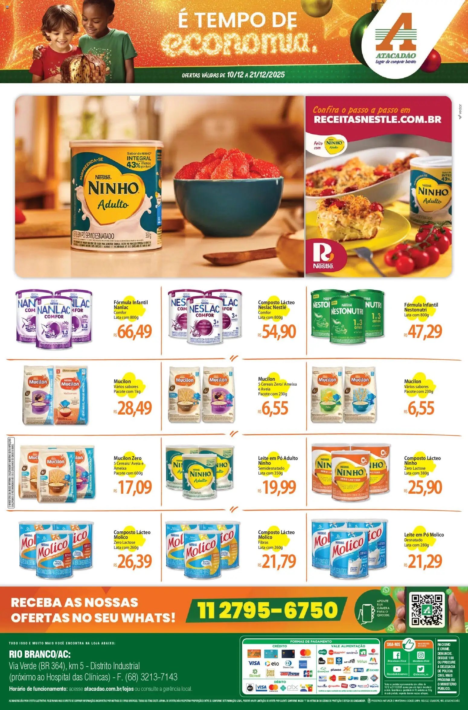 Atacadão folheto a partir de 10/12/2025 Ofertas - AC (2025-12-10 - 2025-12-21)
