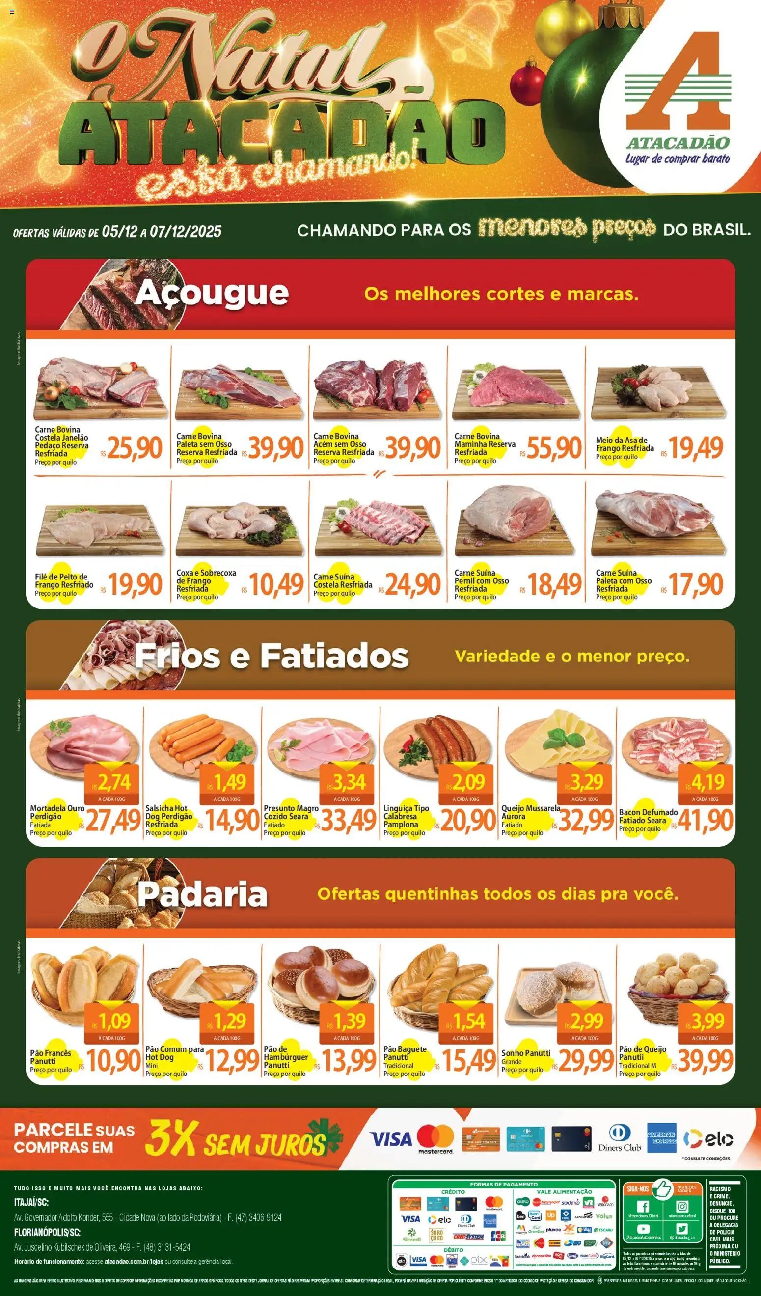 Atacadão folheto a partir de 05/12/2025 Ofertas - SC (2025-12-05 - 2025-12-07)
