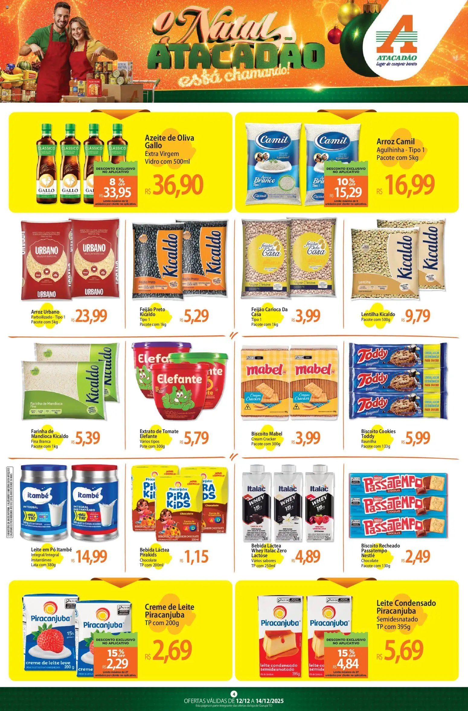 Atacadão folheto a partir de 12/12/2025 Ofertas - TO (2025-12-12 - 2025-12-14)