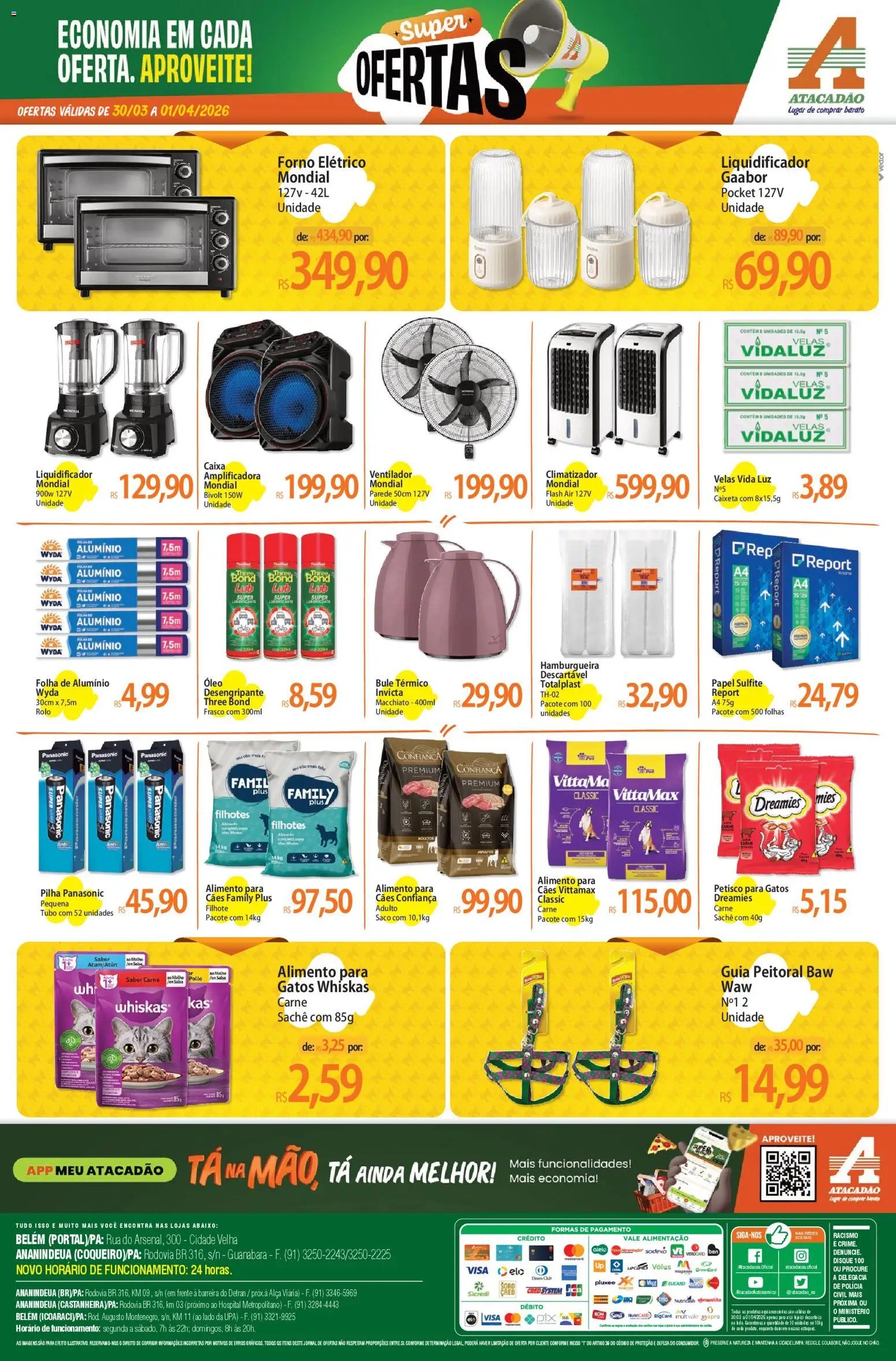 Atacadão folheto a partir de 30/03/2026 Atacadão ofertas - PA (2026-03-30 - 2026-04-01)