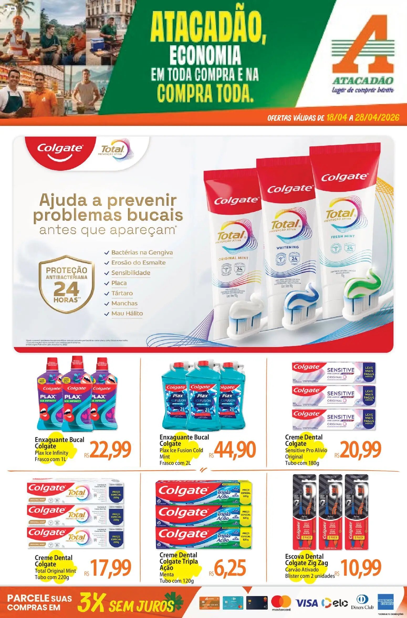 Atacadão folheto a partir de 18/04/2026 Atacadão ofertas - RR (2026-04-18 - 2026-04-28)