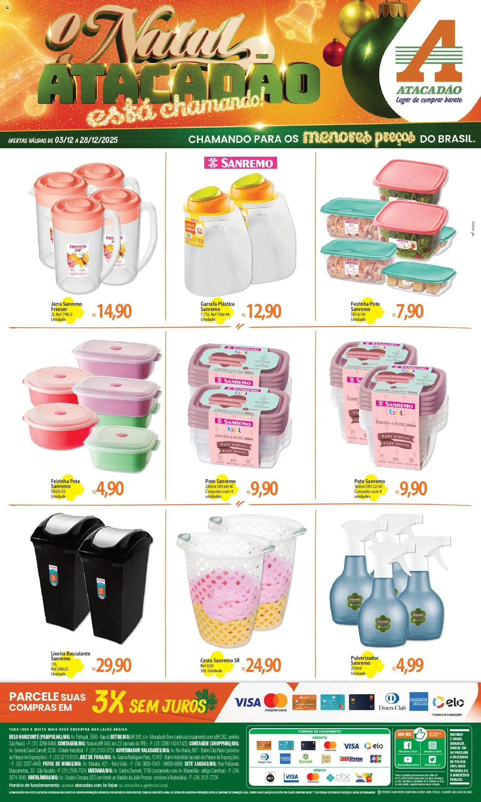 Atacadão folheto a partir de 03/12/2025 Ofertas - MG (2025-12-03 - 2025-12-28)