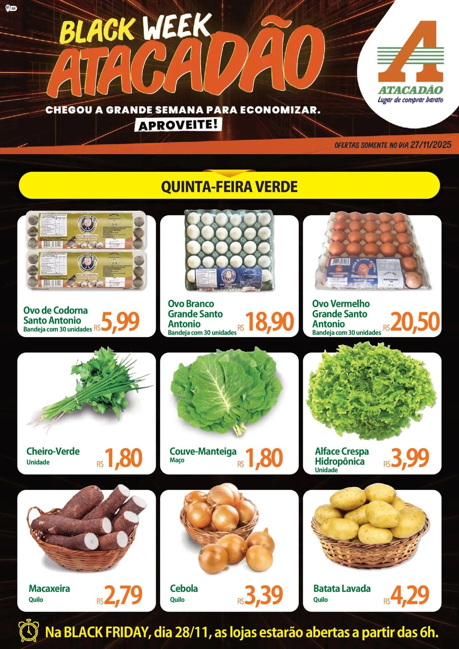 Atacadão folheto a partir de 27/11/2025 Ofertas - RR (2025-11-27 - 2025-11-27)
